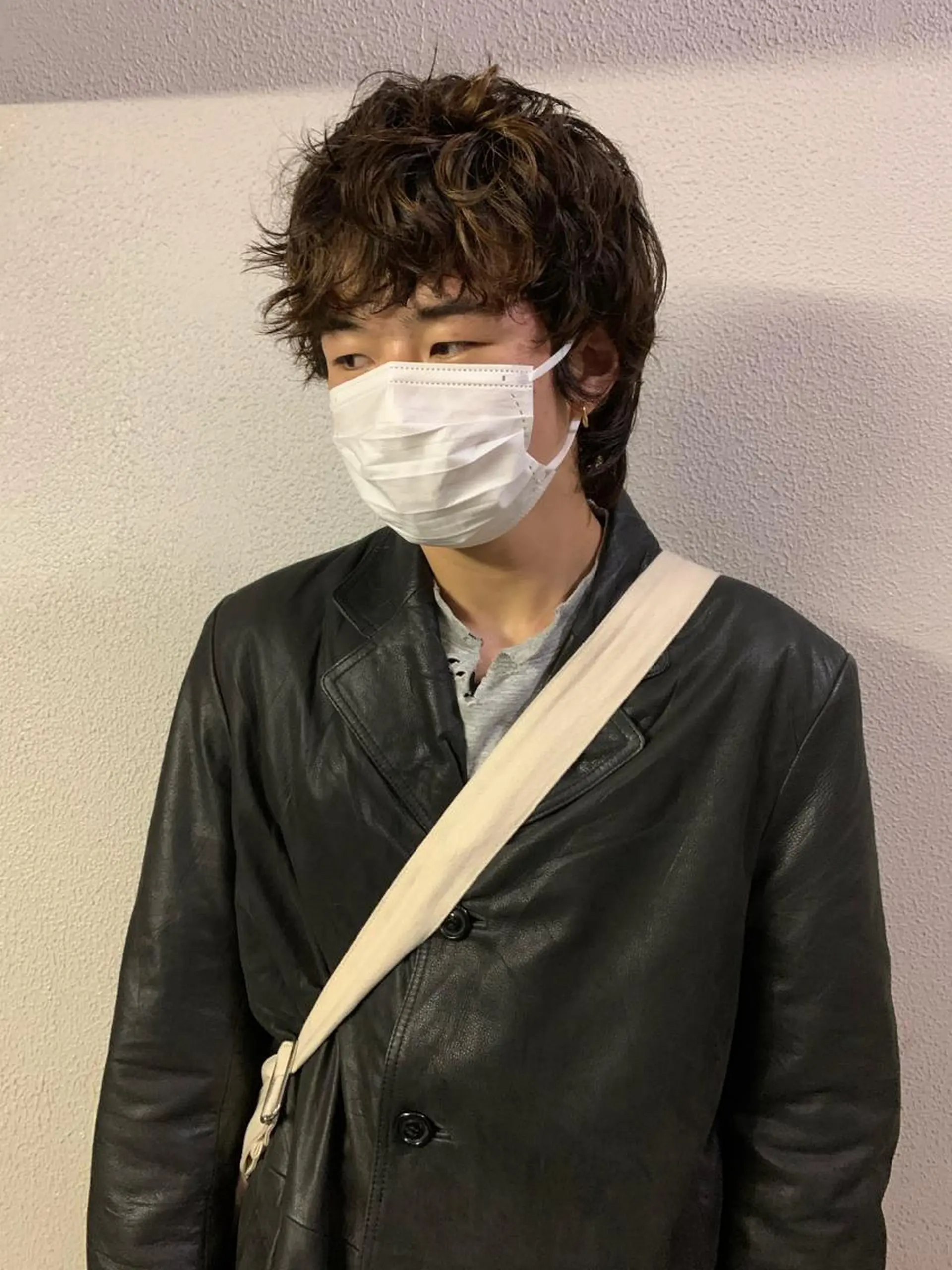 パーマ メンズ ヤマグチ リョウのヘアスタイル