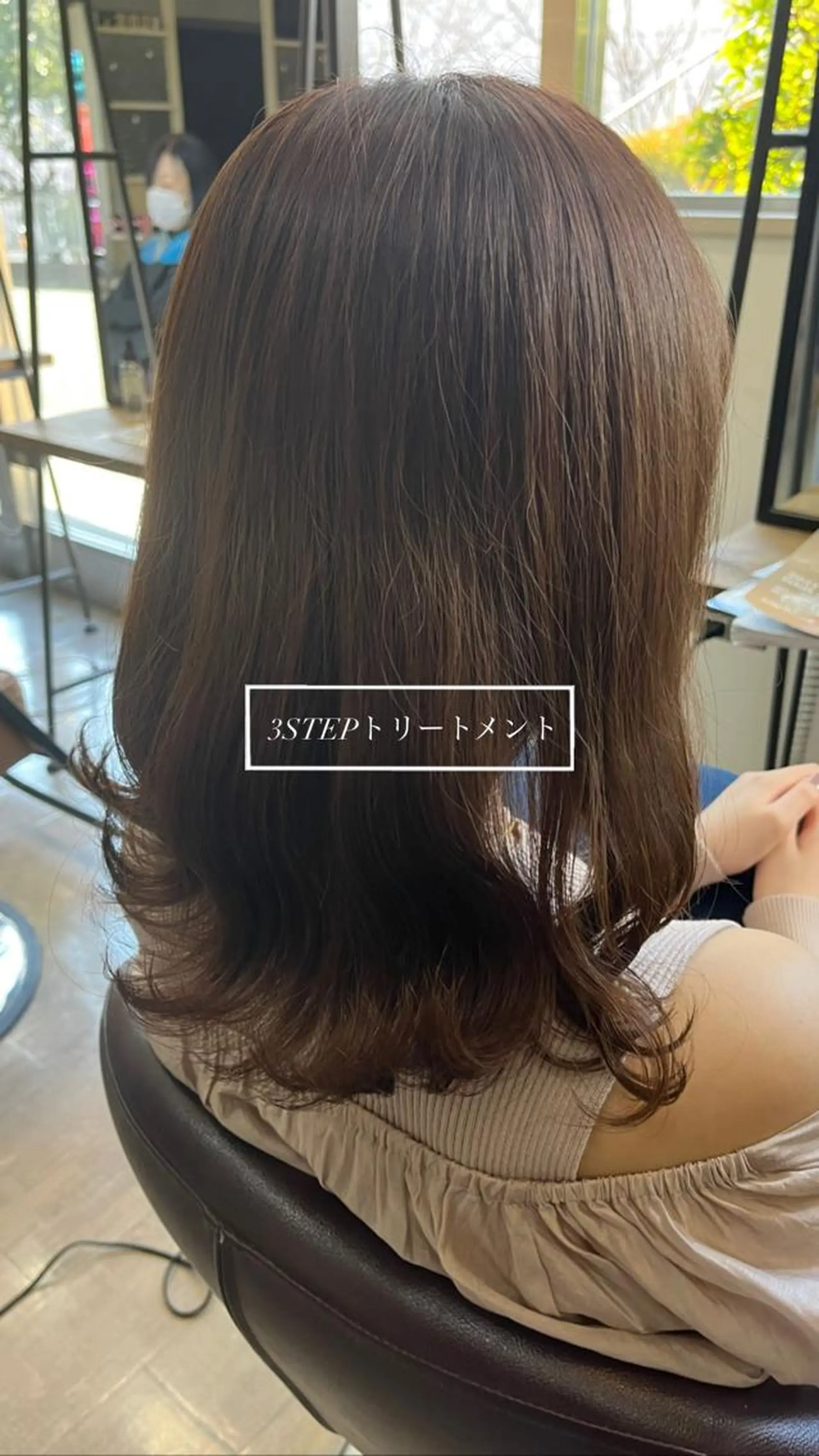 セミロング 縮毛矯正/髪質改善/ HARUのヘアスタイル