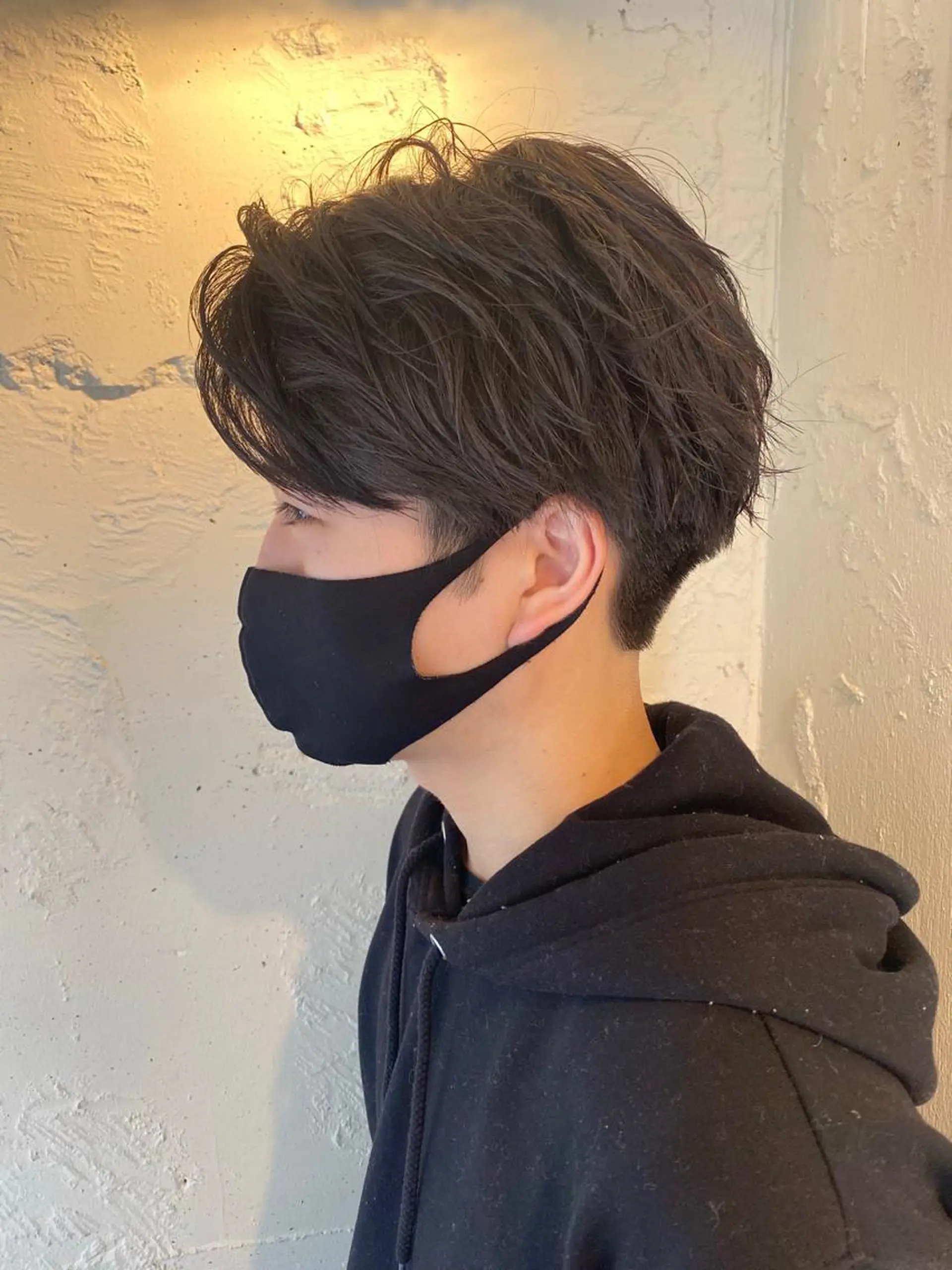 メンズ カット 推しカラー オタク美容師 山本のヘアスタイル