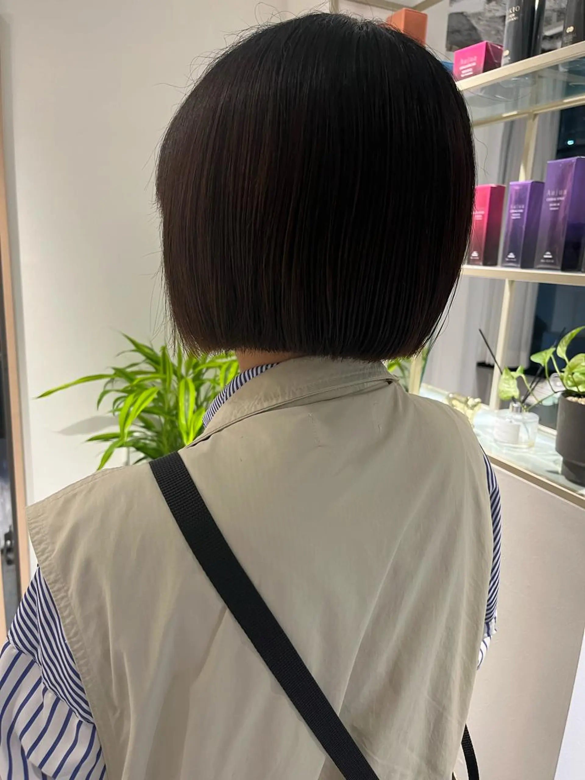 ショート 透明感カラー/似合わ せカット/大島実加永のヘアスタイル