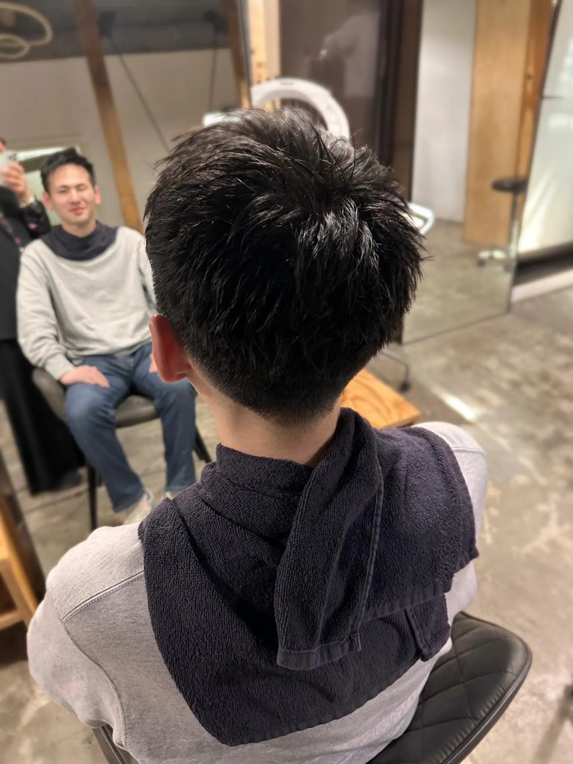 ショート デザインカット ショートヘア カット Brandnew 東生駒本店小川タスクのヘアスタイル