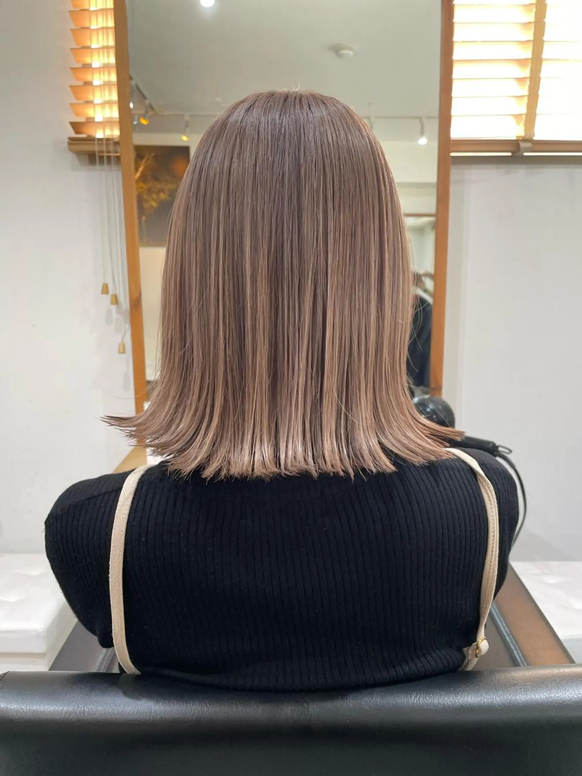 ミディアム カラー 🐬脱白髪染めカラー 清水大世🐬のヘアスタイル