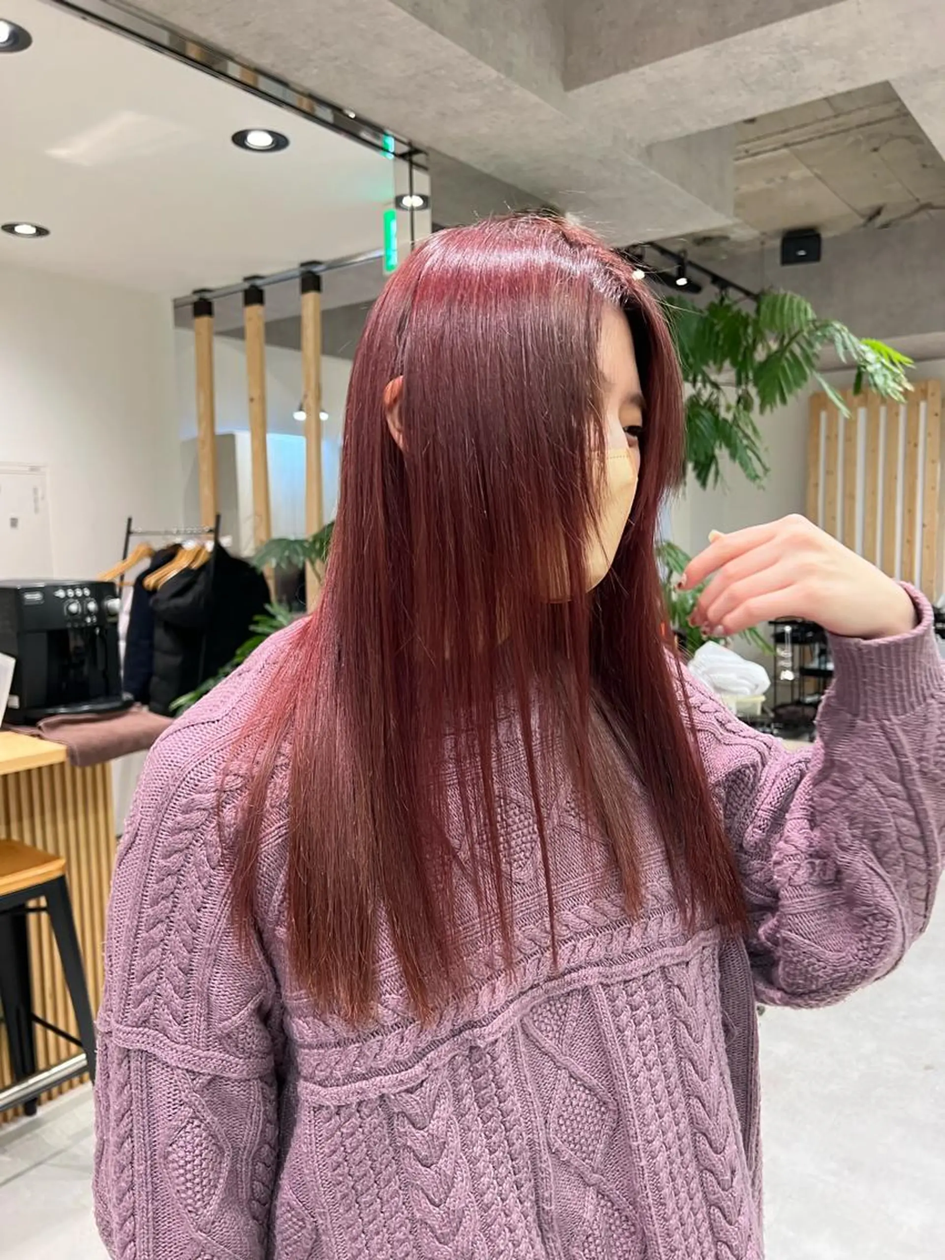 セミロング カラー カット ヘアカラー トリートメント 🍀お悩み改善憧れの 美髪　小林風雅のヘアスタイル