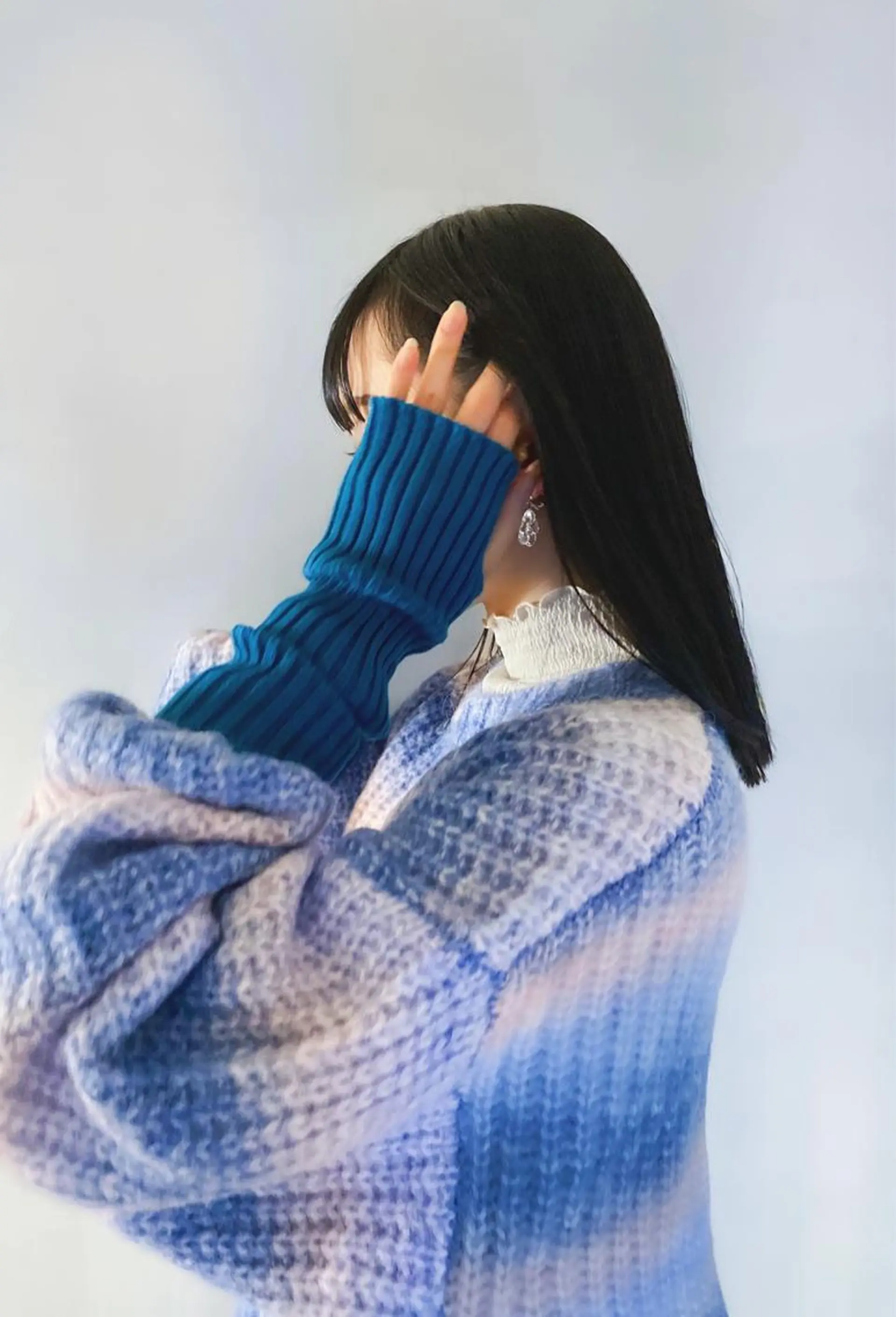 ミディアム カラー レイヤー/パーマ /ウルフ/nabeのヘアスタイル