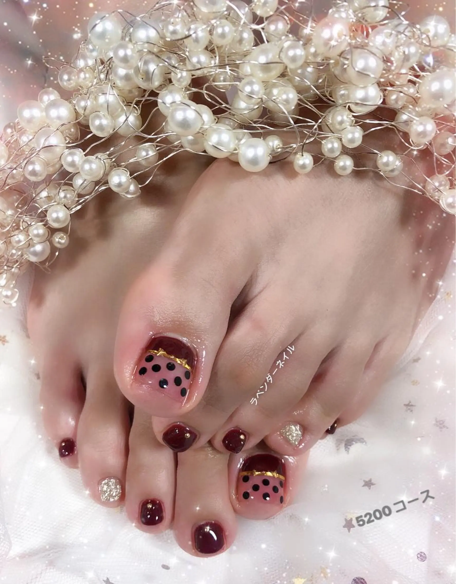 ネイル ラベンダー💖日暮里 ルル💖ネイルのネイルデザイン