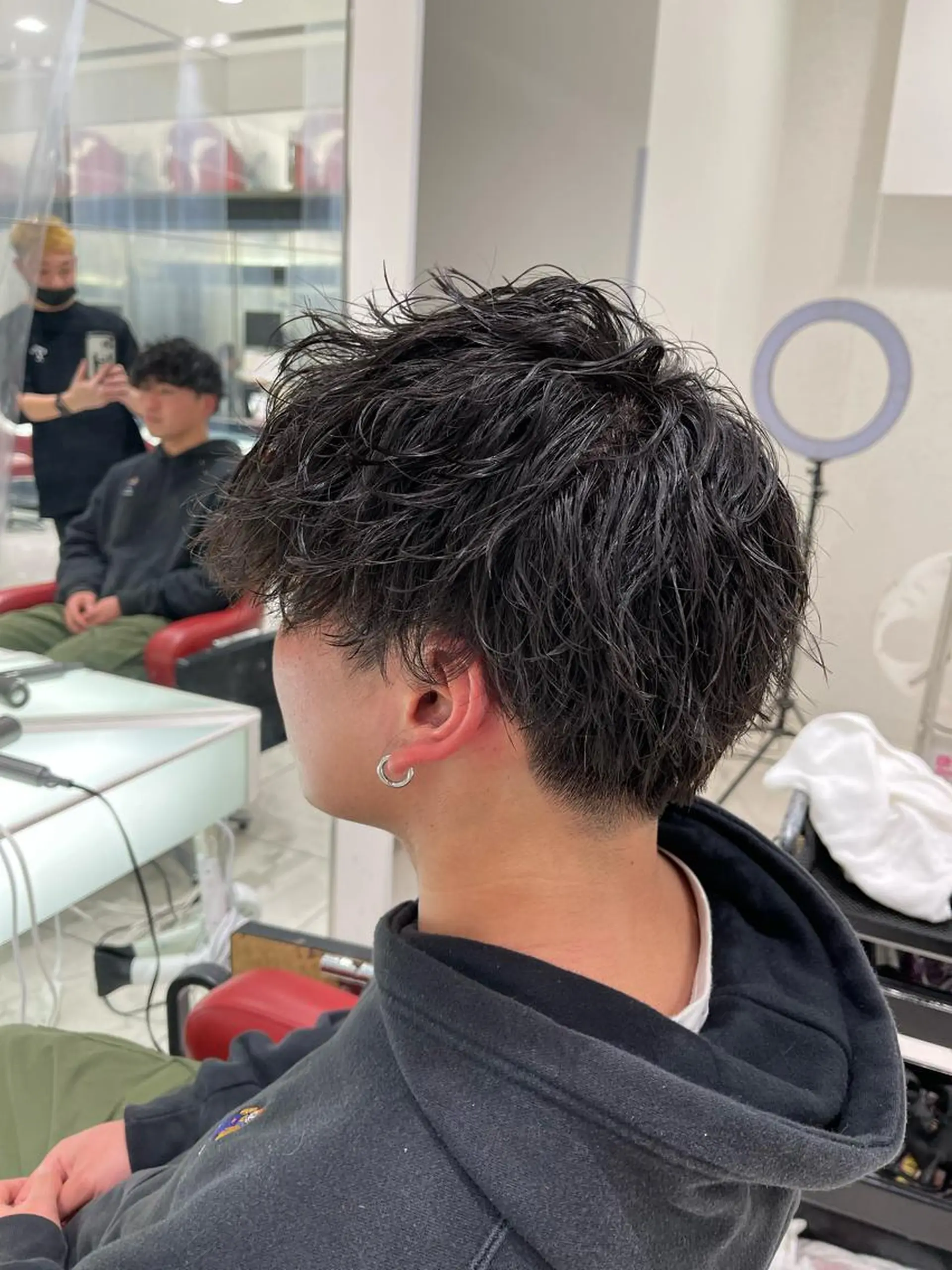 パーマ スパイラルパーマ カット パーマ トリートメント メンズ/メンズパーマ 服部太地のヘアスタイル