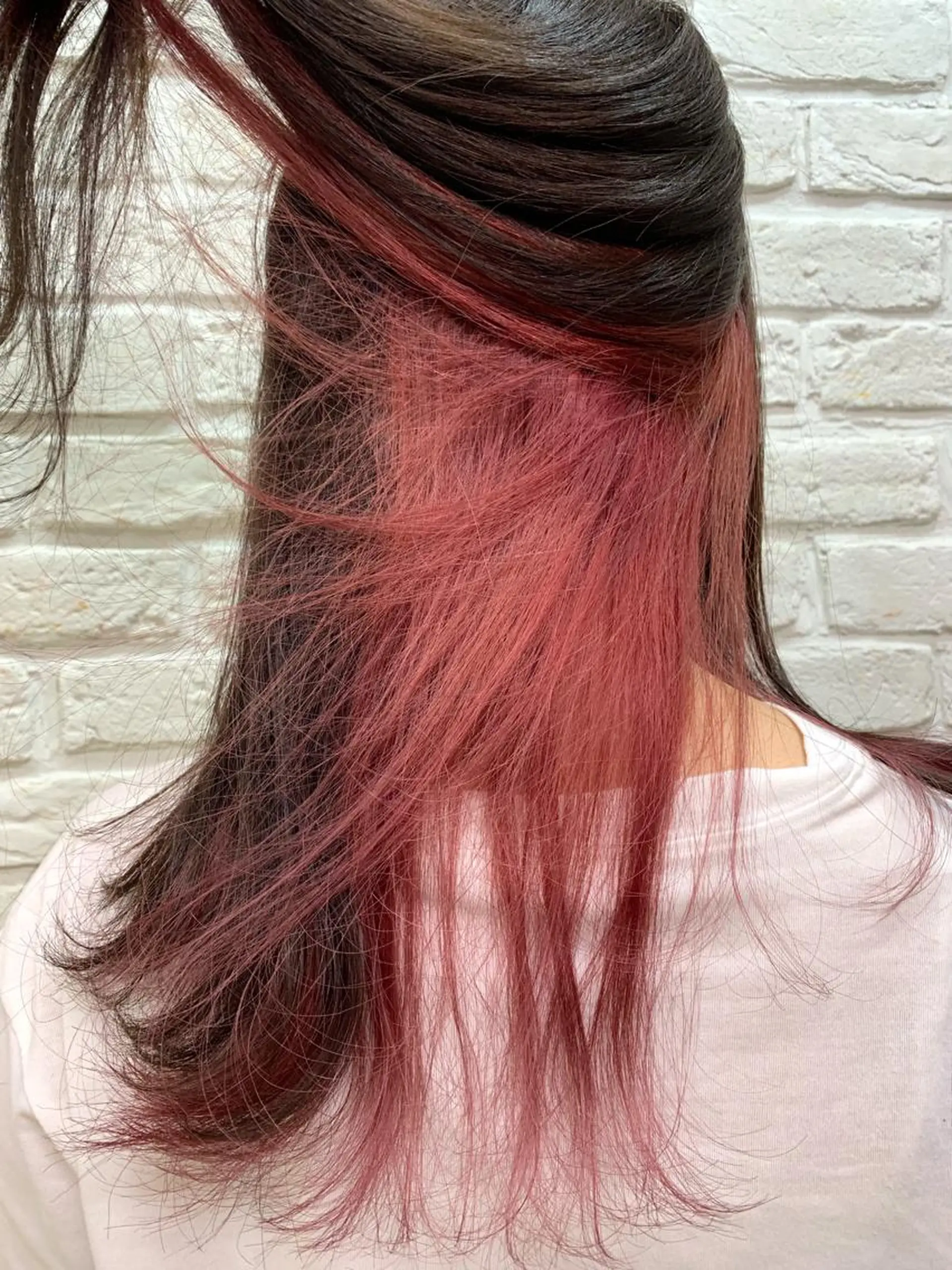 セミロング カラー ブリーチ stylist Yumaのヘアスタイル