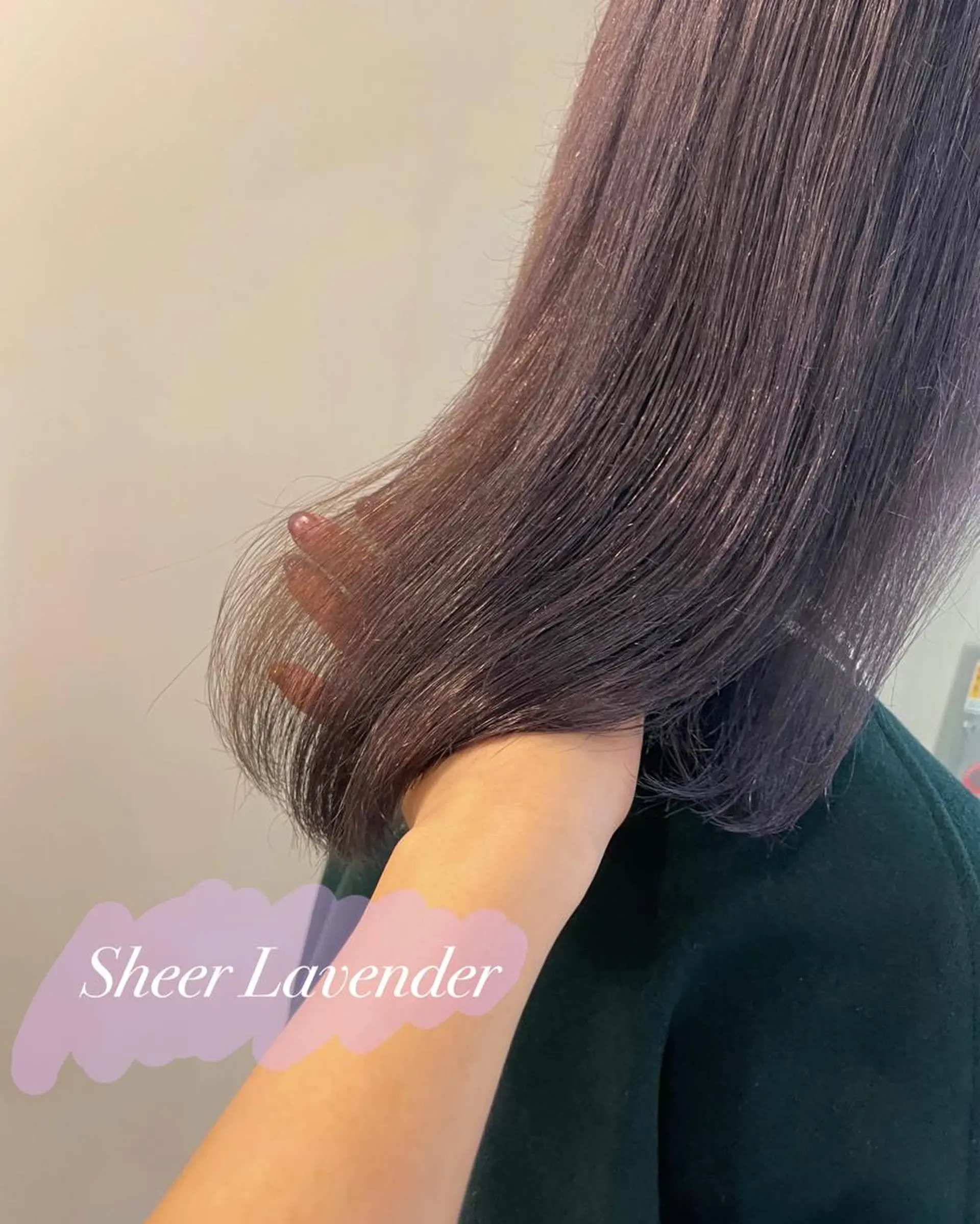 セミロング 似合わせカット‪// 鶴我万唯華のヘアスタイル