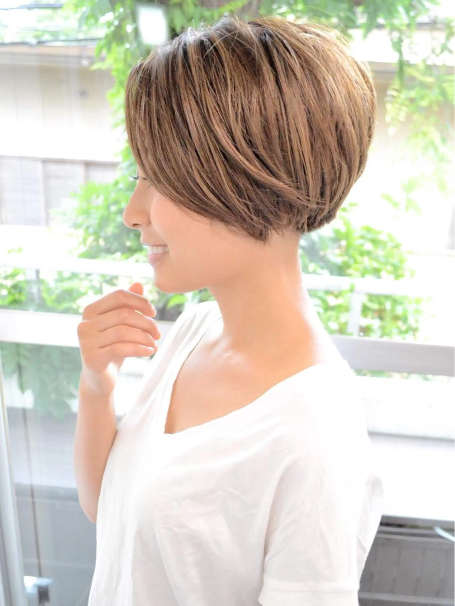 ショート カラー 小顔ショート✁ ⁂Yukari⁂のヘアスタイル