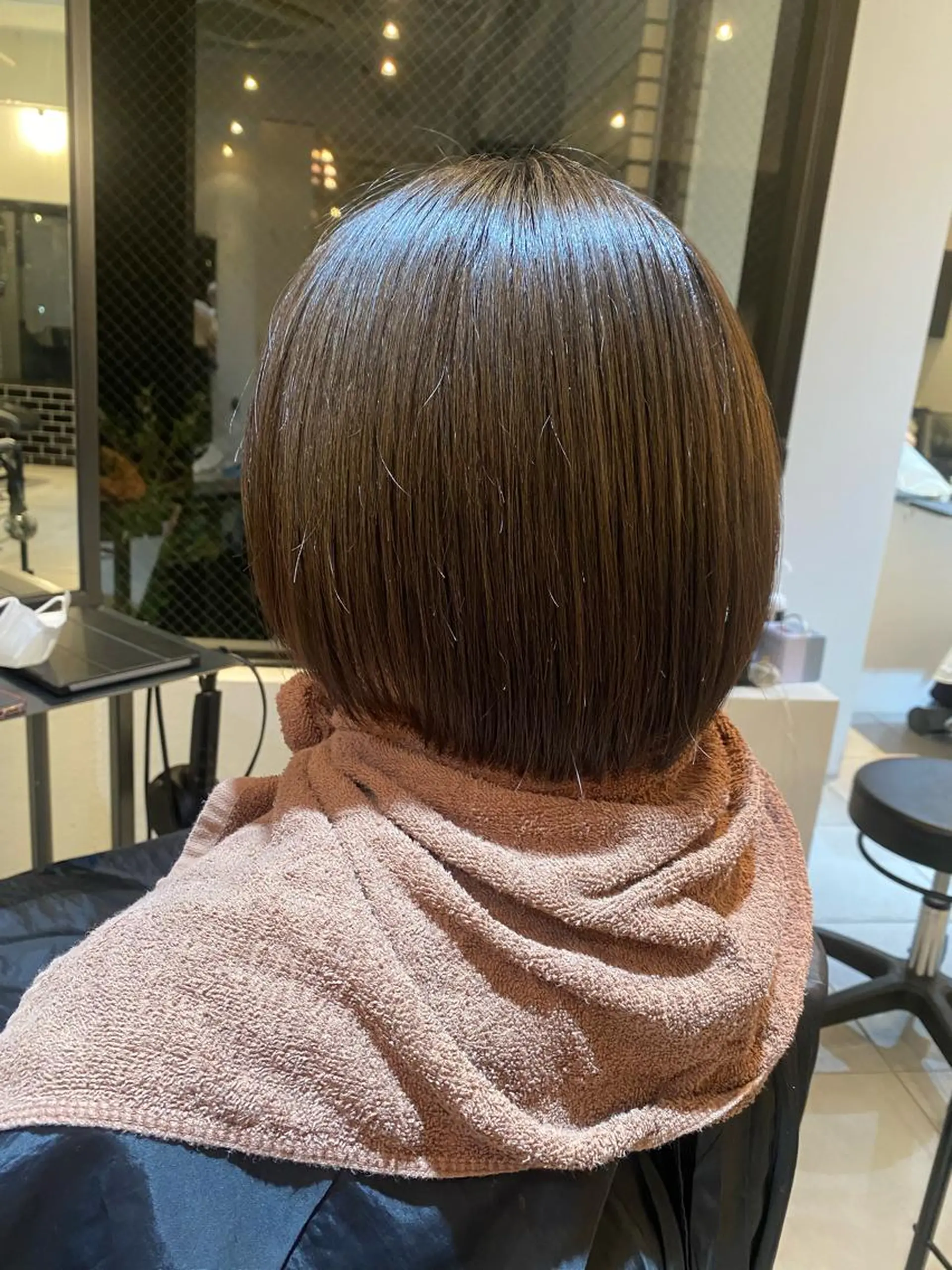 ショート 縮毛矯正 Tomoka🐶🌟 似合わせカット✂︎のヘアスタイル