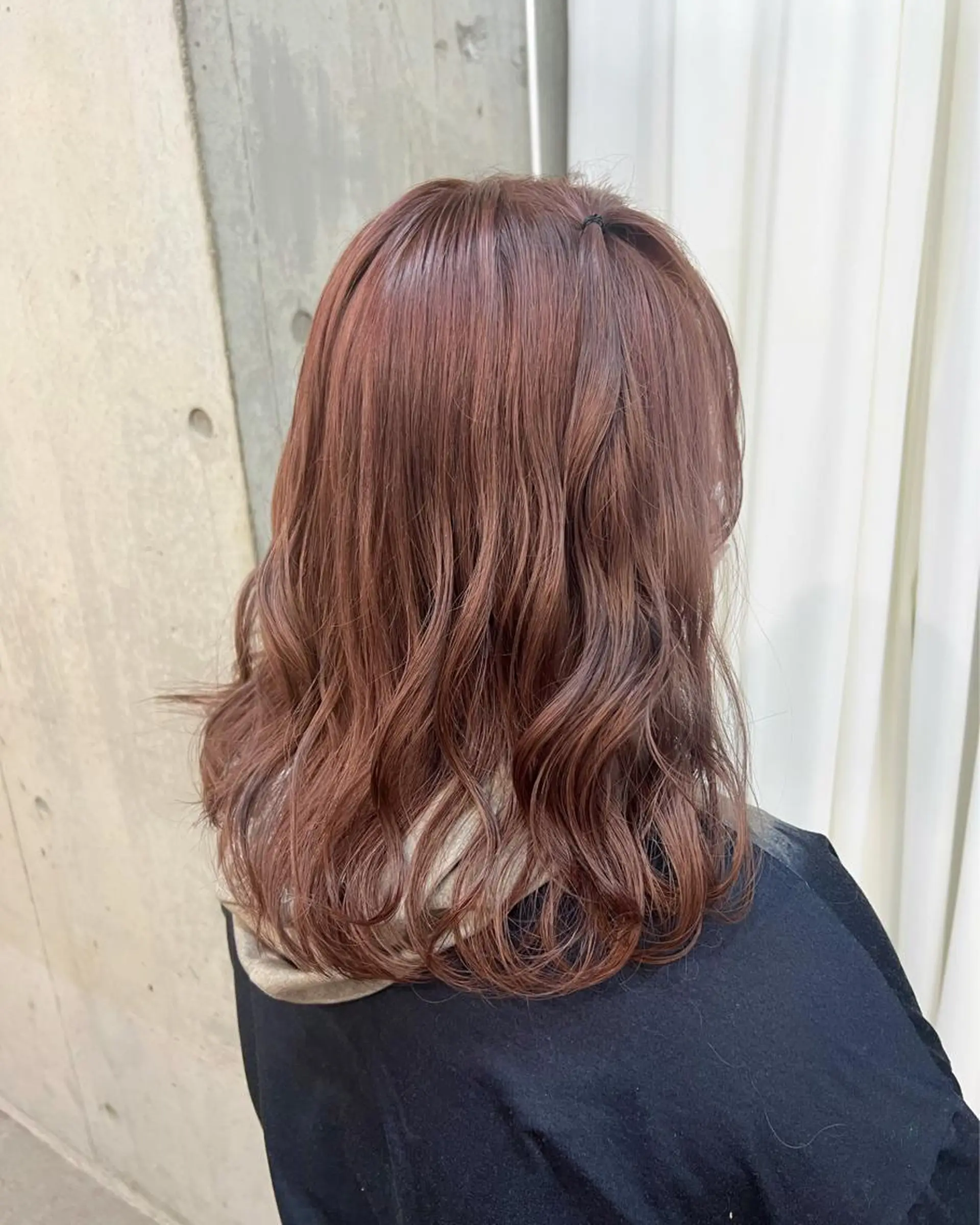 セミロング カラー ベージュカラー ブリーチ ピンクカラー ピンクベージュ Ayaka🩰🎀 ガーリー/暖色♡のヘアスタイル