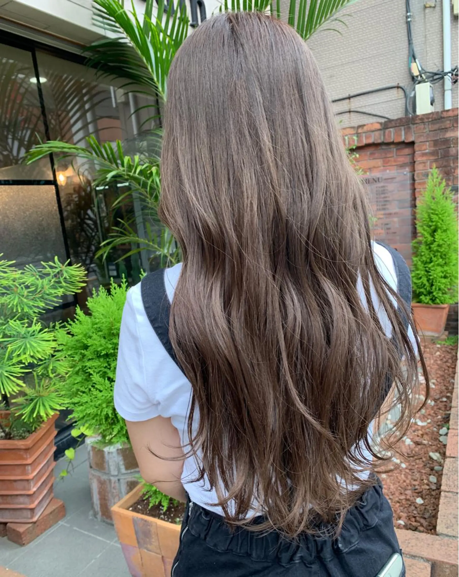 ロング カラー アッシュ ヘアカラー SHIAN 八王子👼鬼塚さやかのヘアスタイル