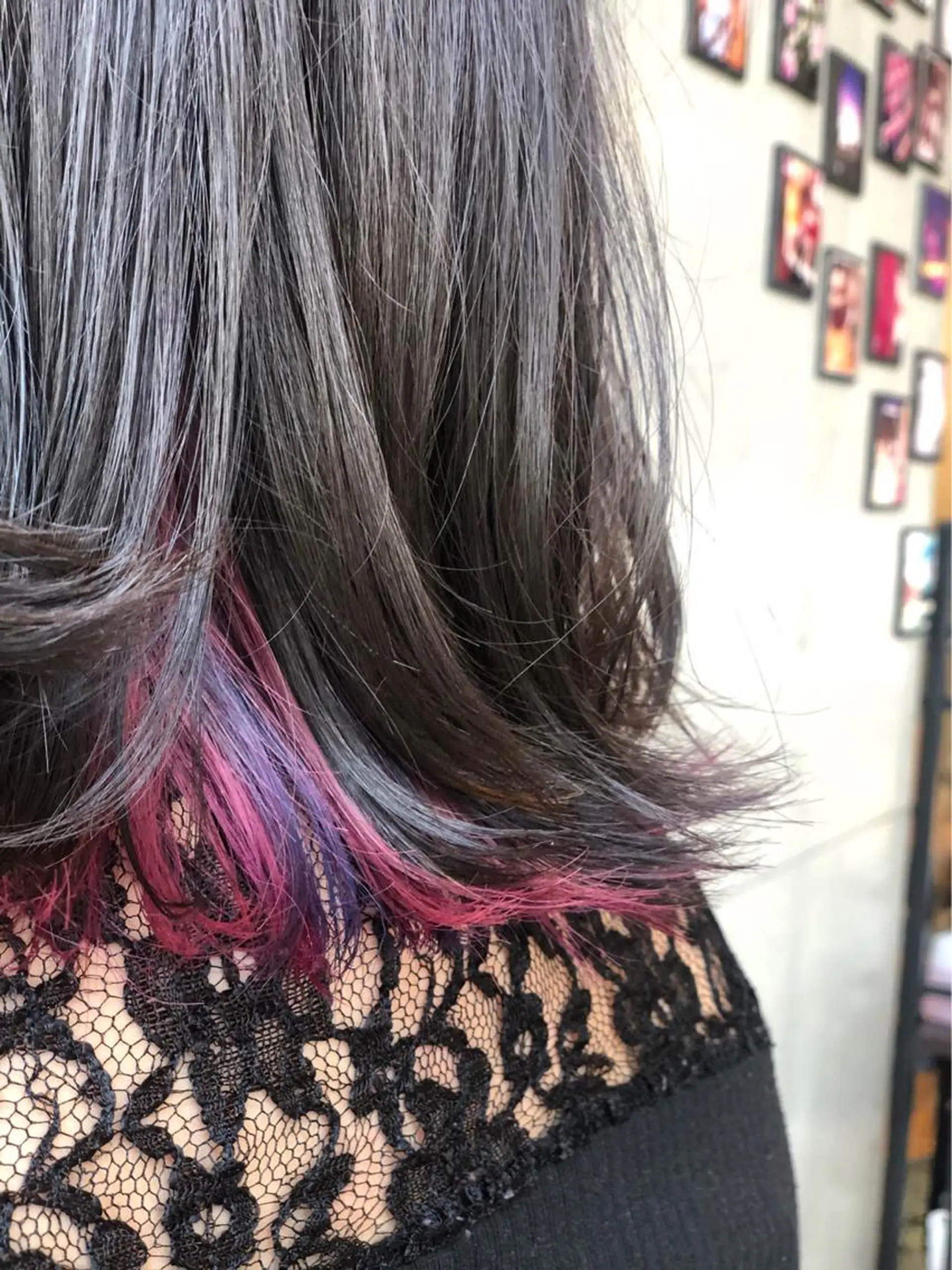 カラー 両国駅徒歩1分⭐️ アイロン仕上げのヘアスタイル