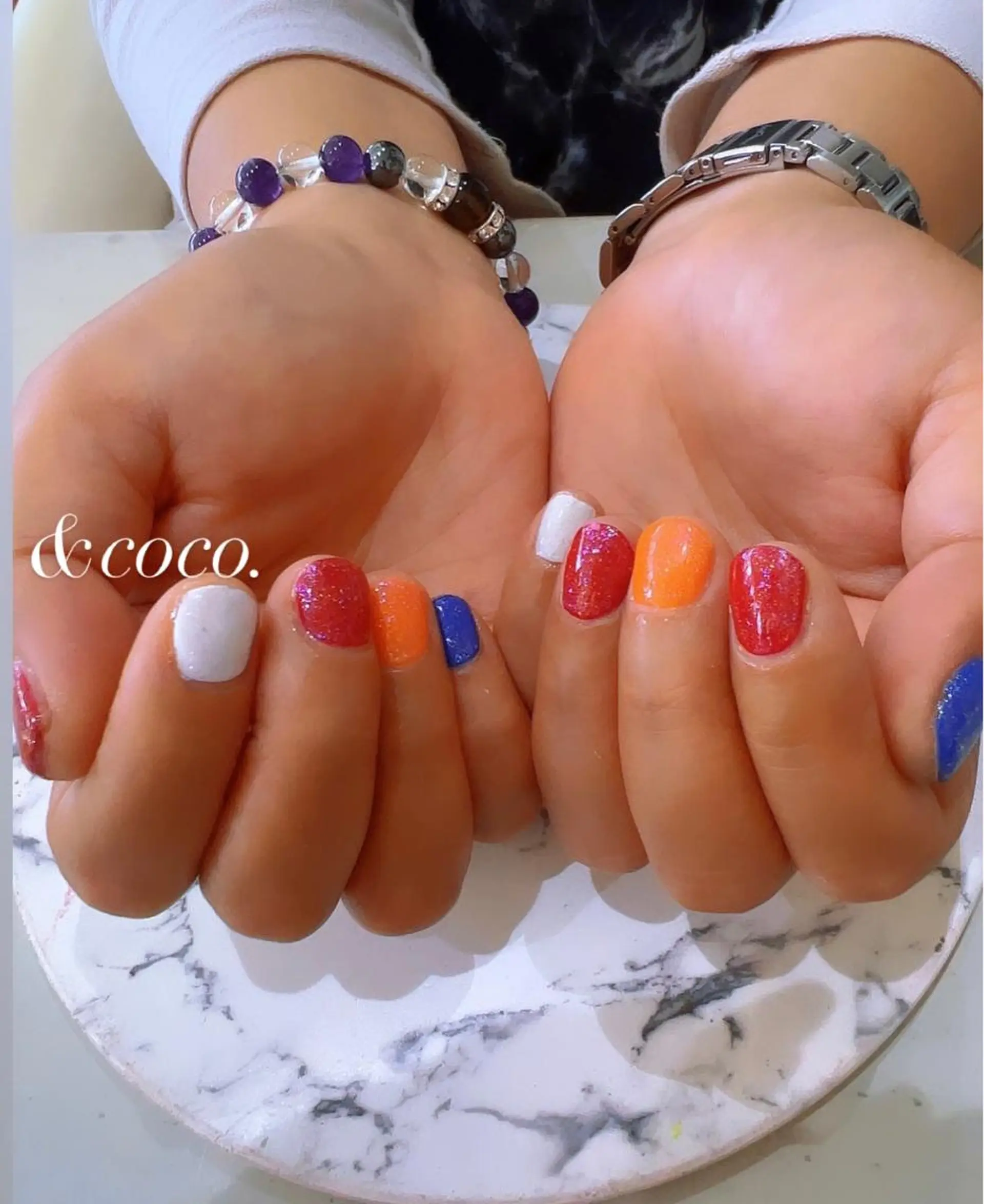 ネイル マグネットネイル ＆ coco.のネイルデザイン
