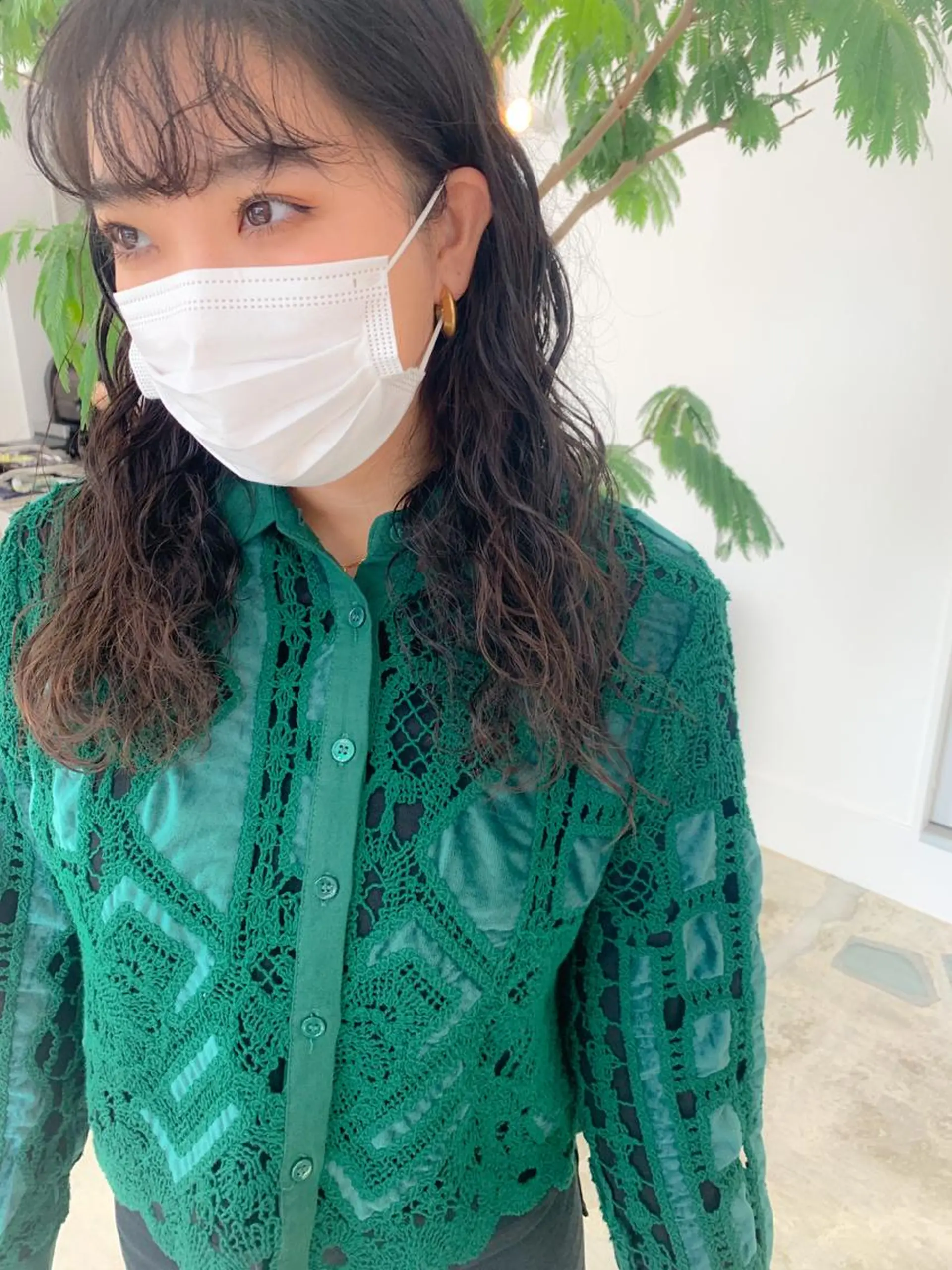 セミロング パーマ セミロングパーマ SALOWIN 名古屋名駅店所属・パーマ/パーマ落とし /藤木舜太のヘアスタイル