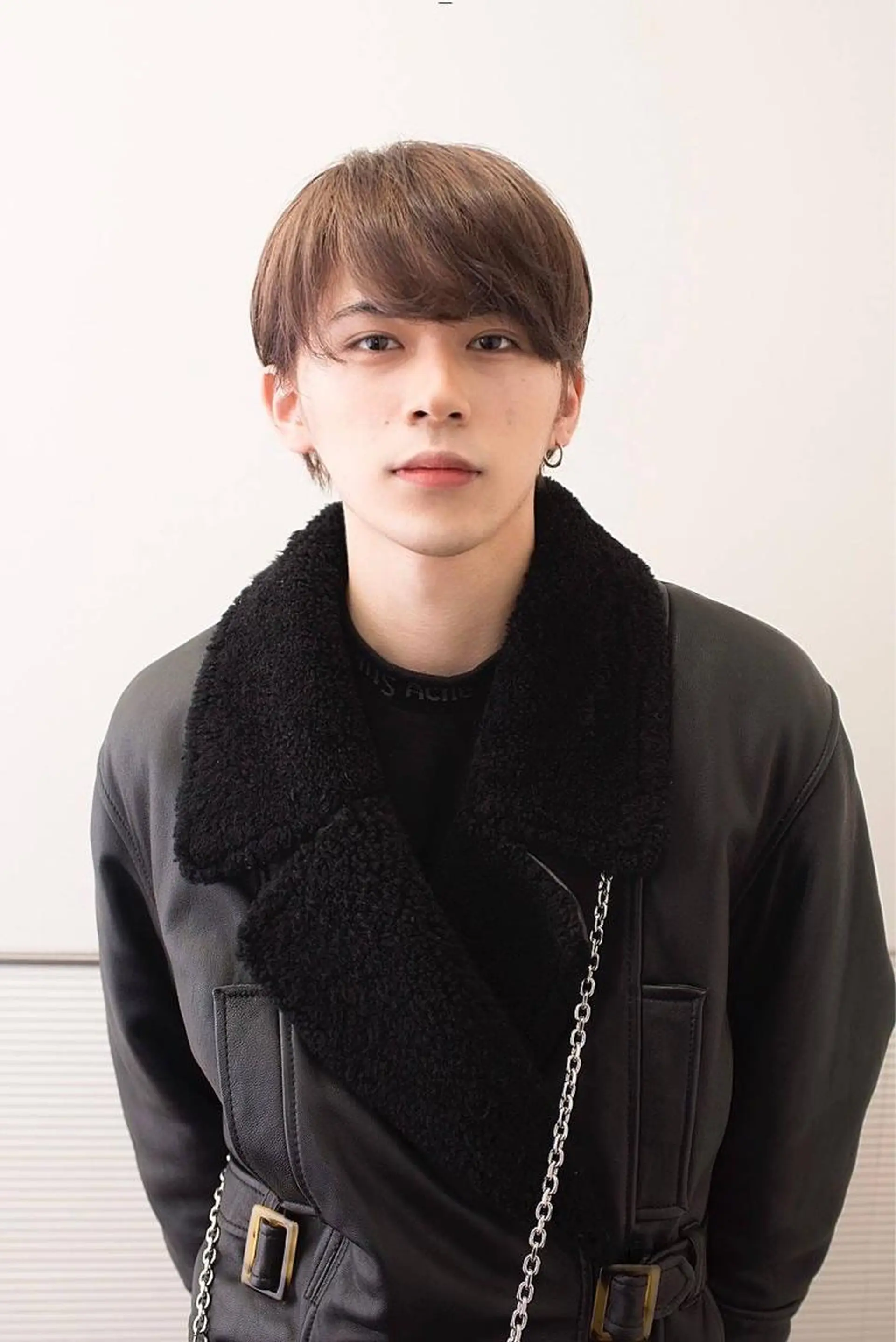 ミディアム メンズ 千葉 慎也のヘアスタイル