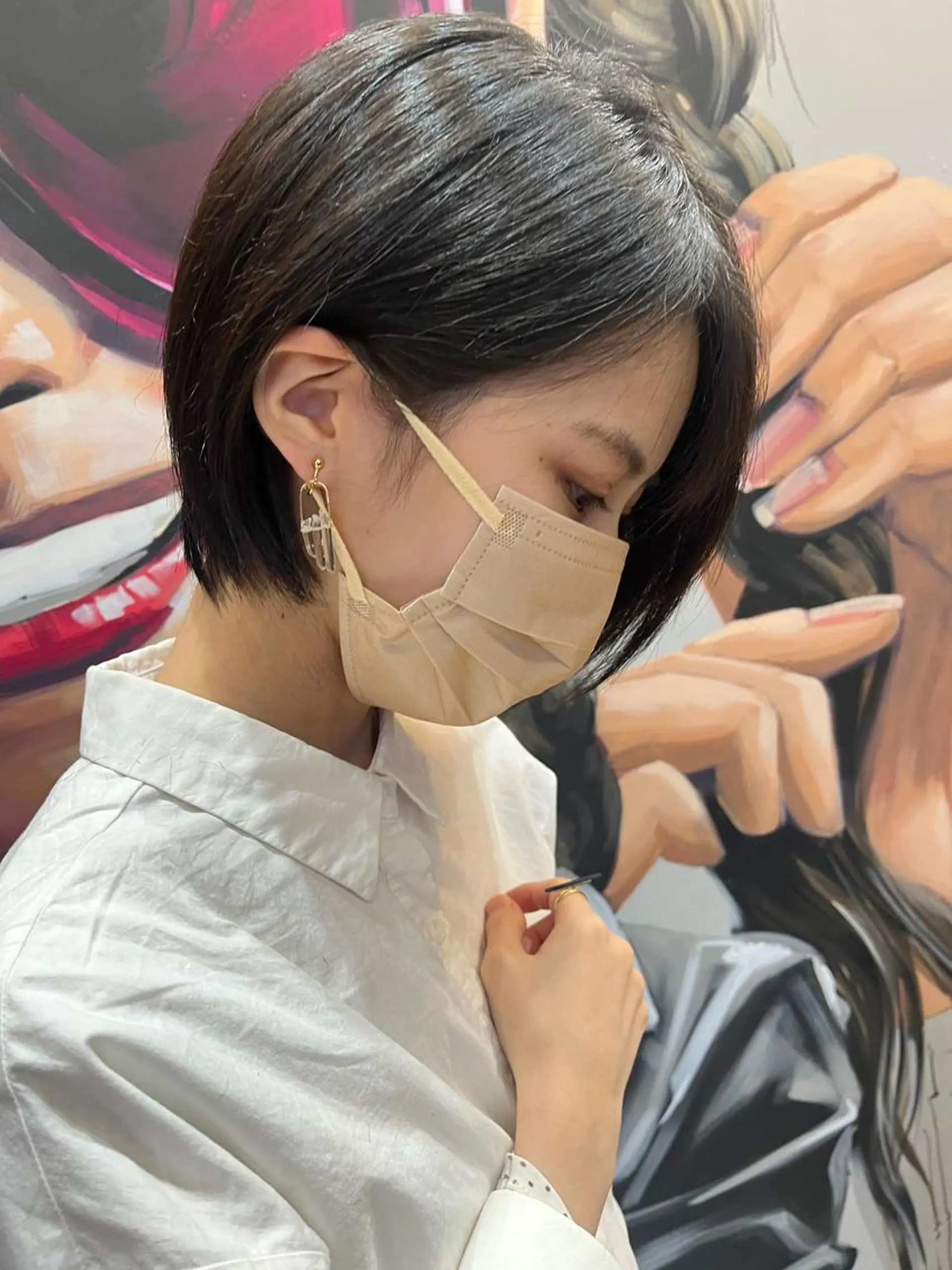 ショート カラー パーマ ヘアアレンジ メンズ キッズ ネイル マツエク・マツパ アイブロウ メンズブリーチ メンズハイライト メンズインナーカラー メンズ韓国風 ブリーチ カット 久木原 ゆりのヘアスタイル