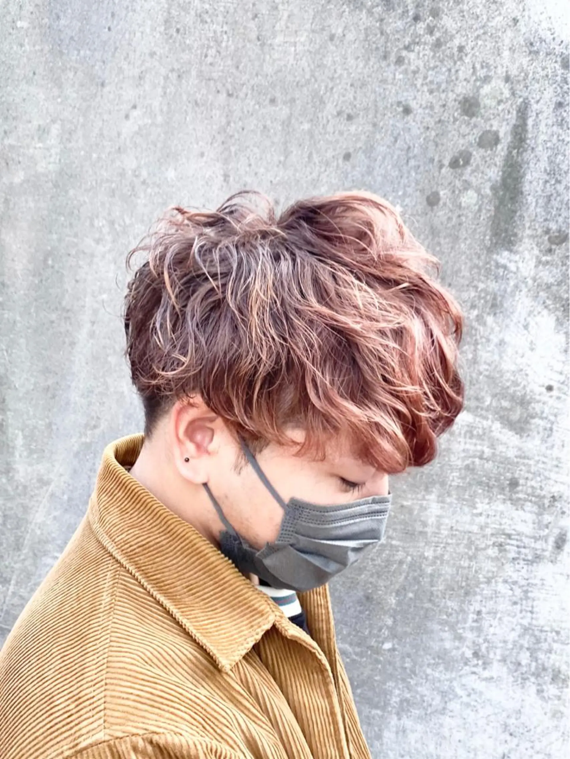 メンズ メンズパーマ 雰囲気引き出す ✨大人レディのヘアスタイル