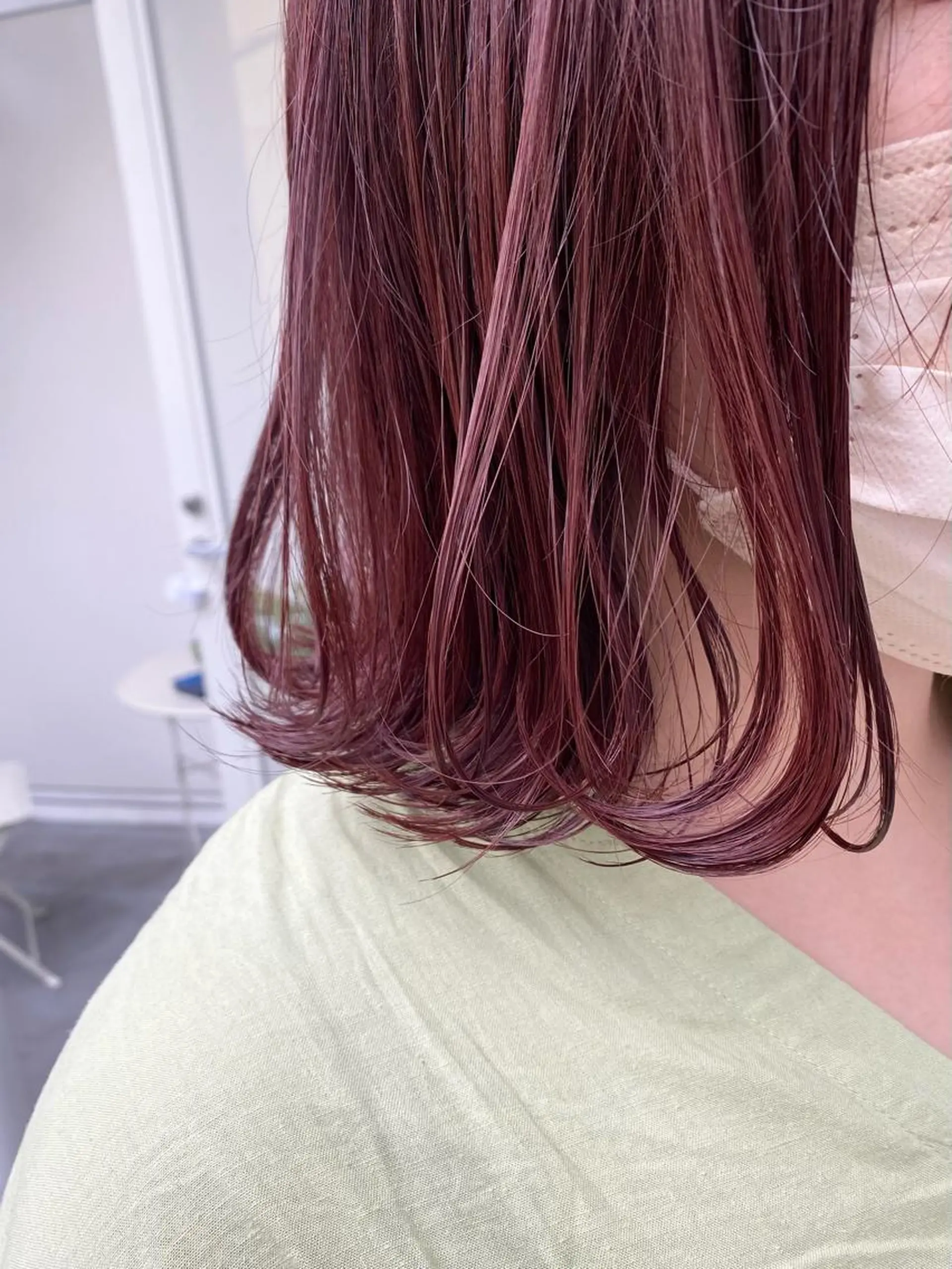 ミディアム カラー ブリーチ ブラウンカラー ブリーチなしカラー ピンクカラー ピンクブラウン カット ヘアカラー トリートメント ハイトーン×似合わせ 🌱中川慎之介のヘアスタイル