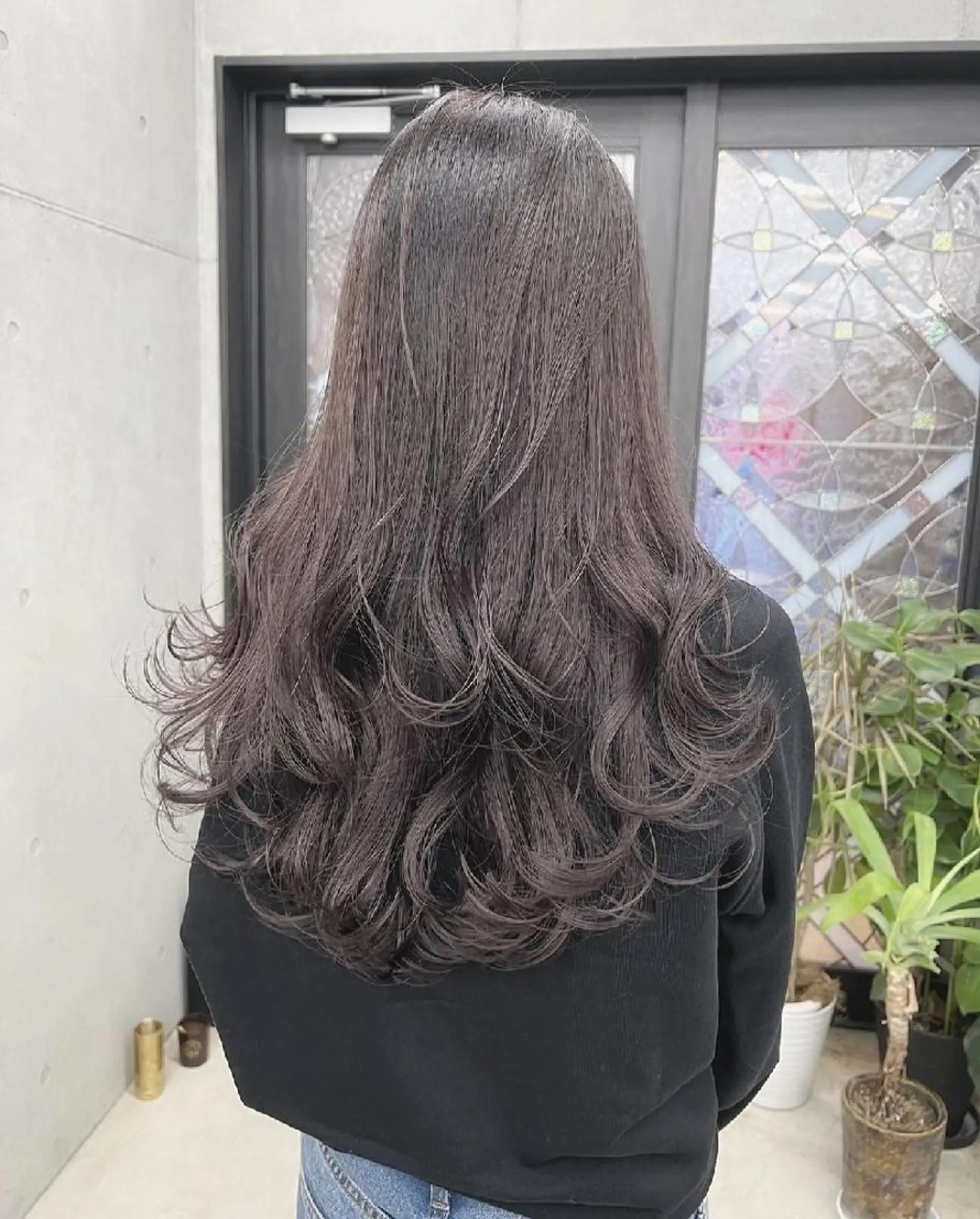 ロング 髪質改善/ハイトーン /デザイン見正 恵弥のヘアスタイル