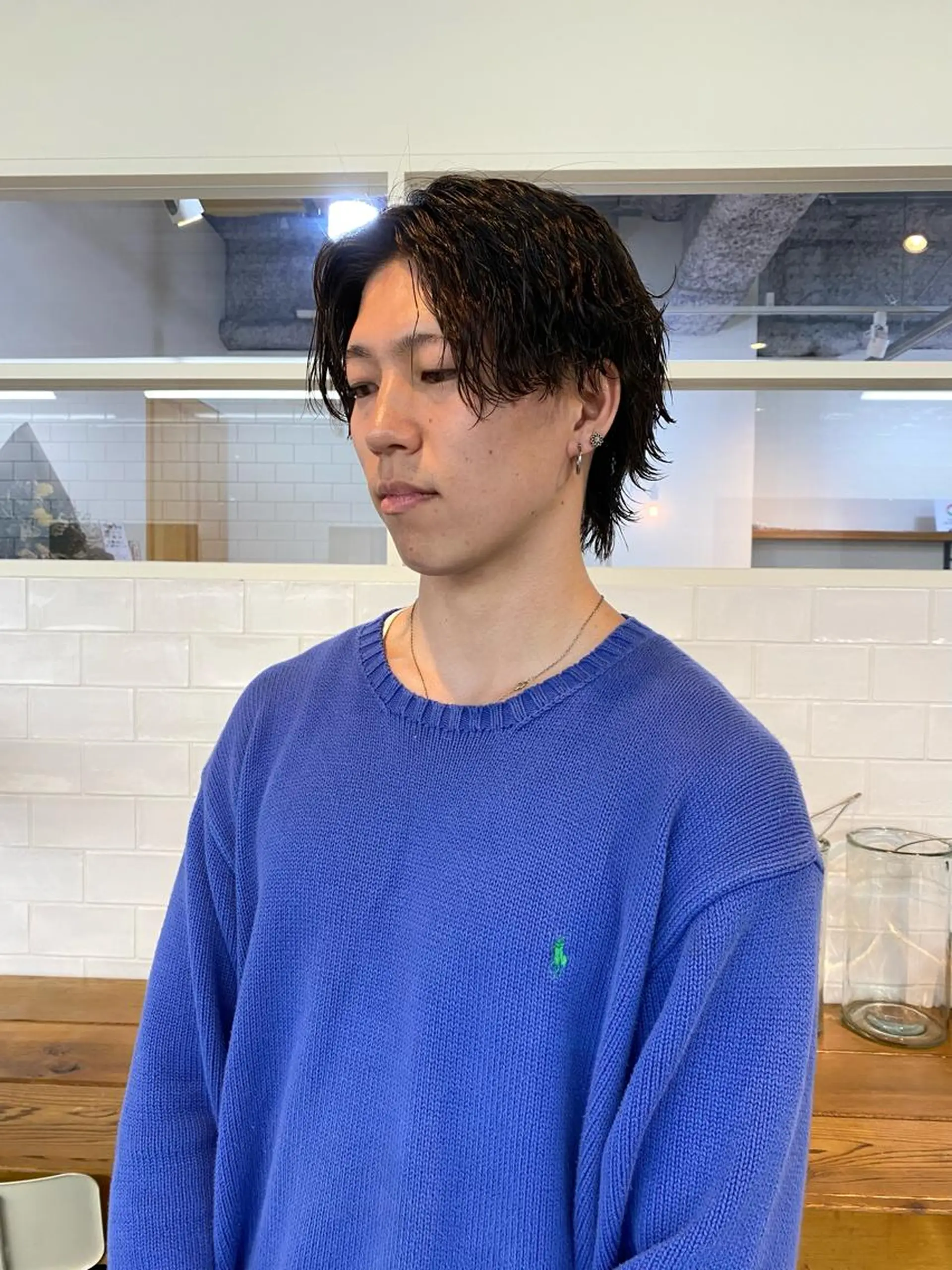 パーマ メンズ カット パーマ トリートメント ヘッドスパ おしゃれパーマ メンズ特化/みーまんのヘアスタイル