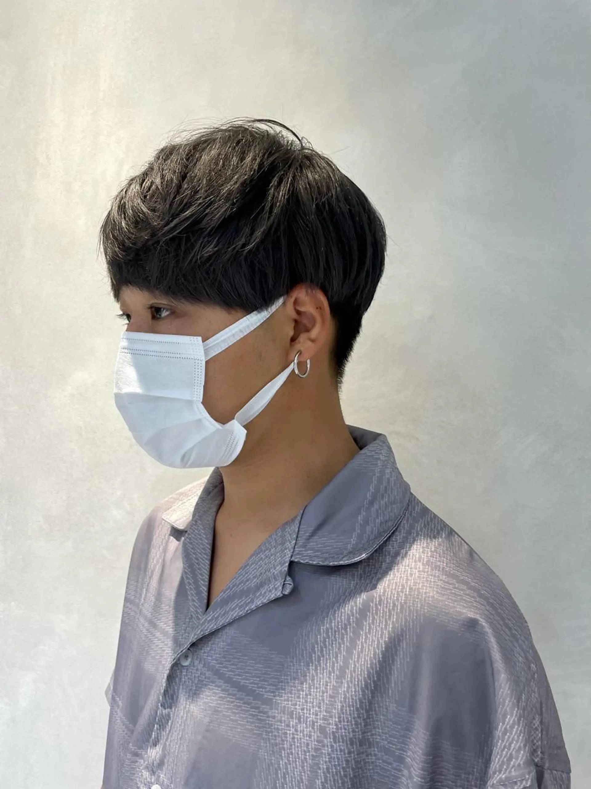 ショート カラー メンズ メンズブリーチ ブリーチ 透明感カラー ダブルカラー 若林 良のヘアスタイル