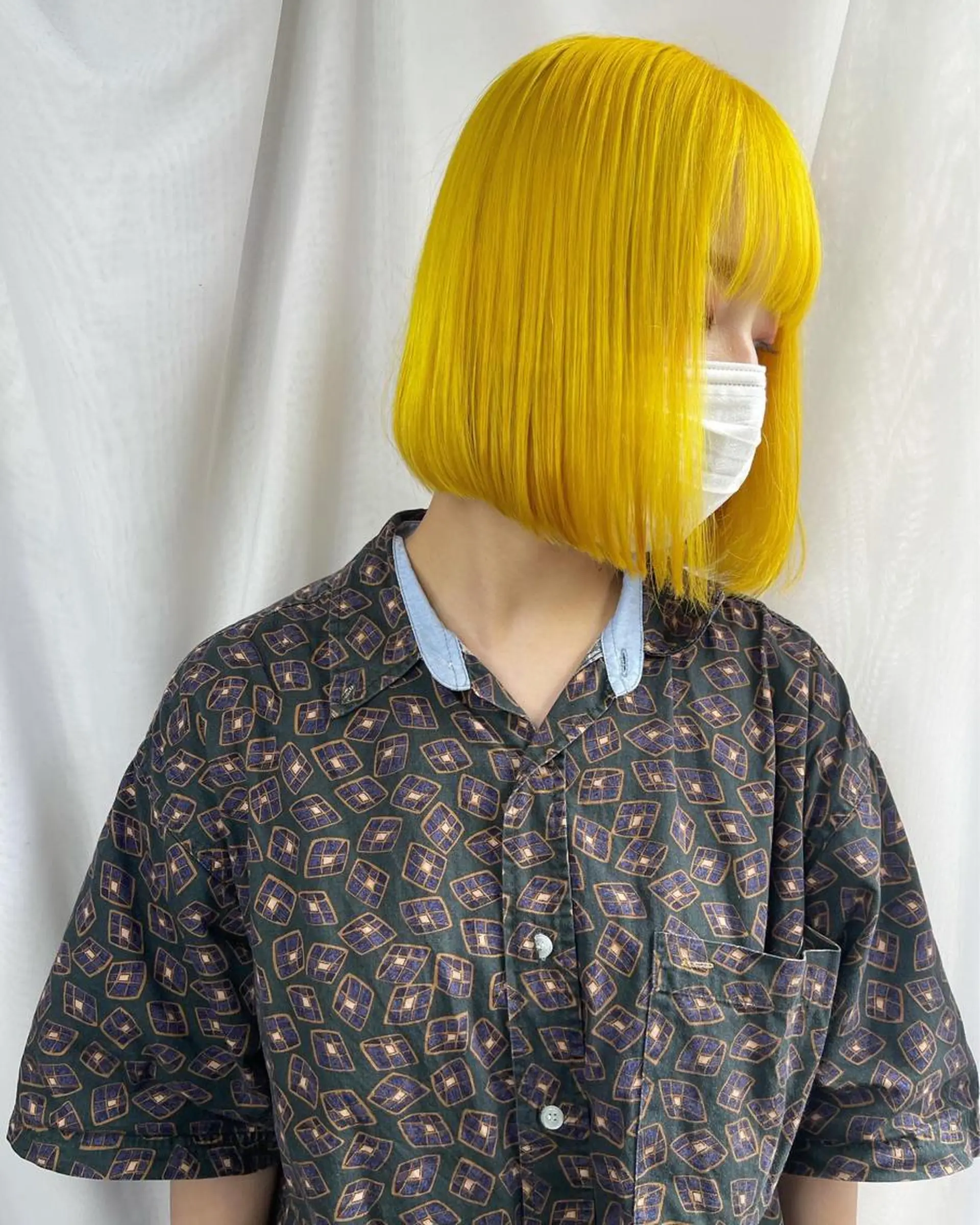 ショート カラー ヘアカラー 早瀬裕之 パーマのヘアスタイル