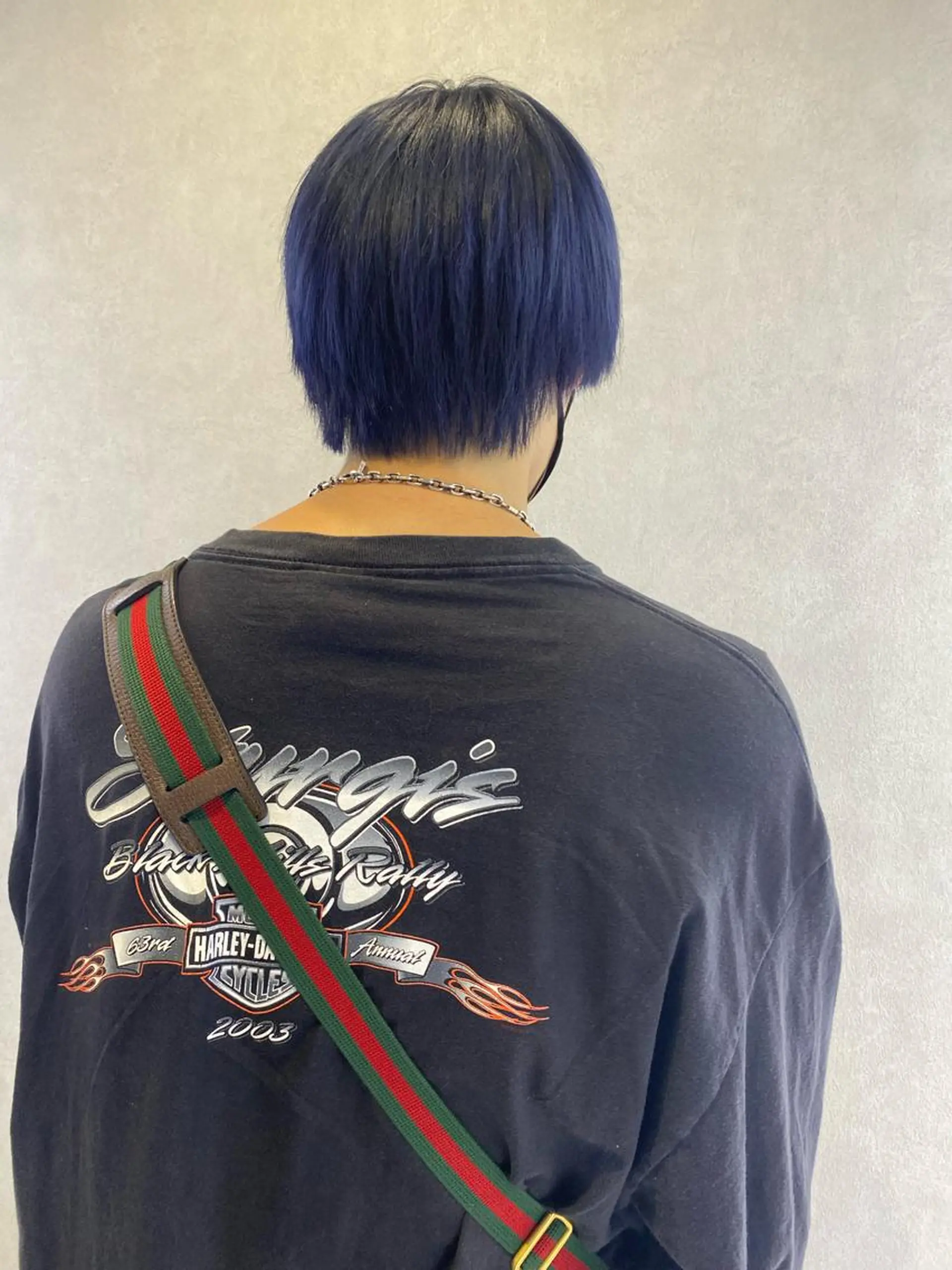 ショート カラー メンズ 【明大前フェード/ メンズパーマ/岳】のヘアスタイル