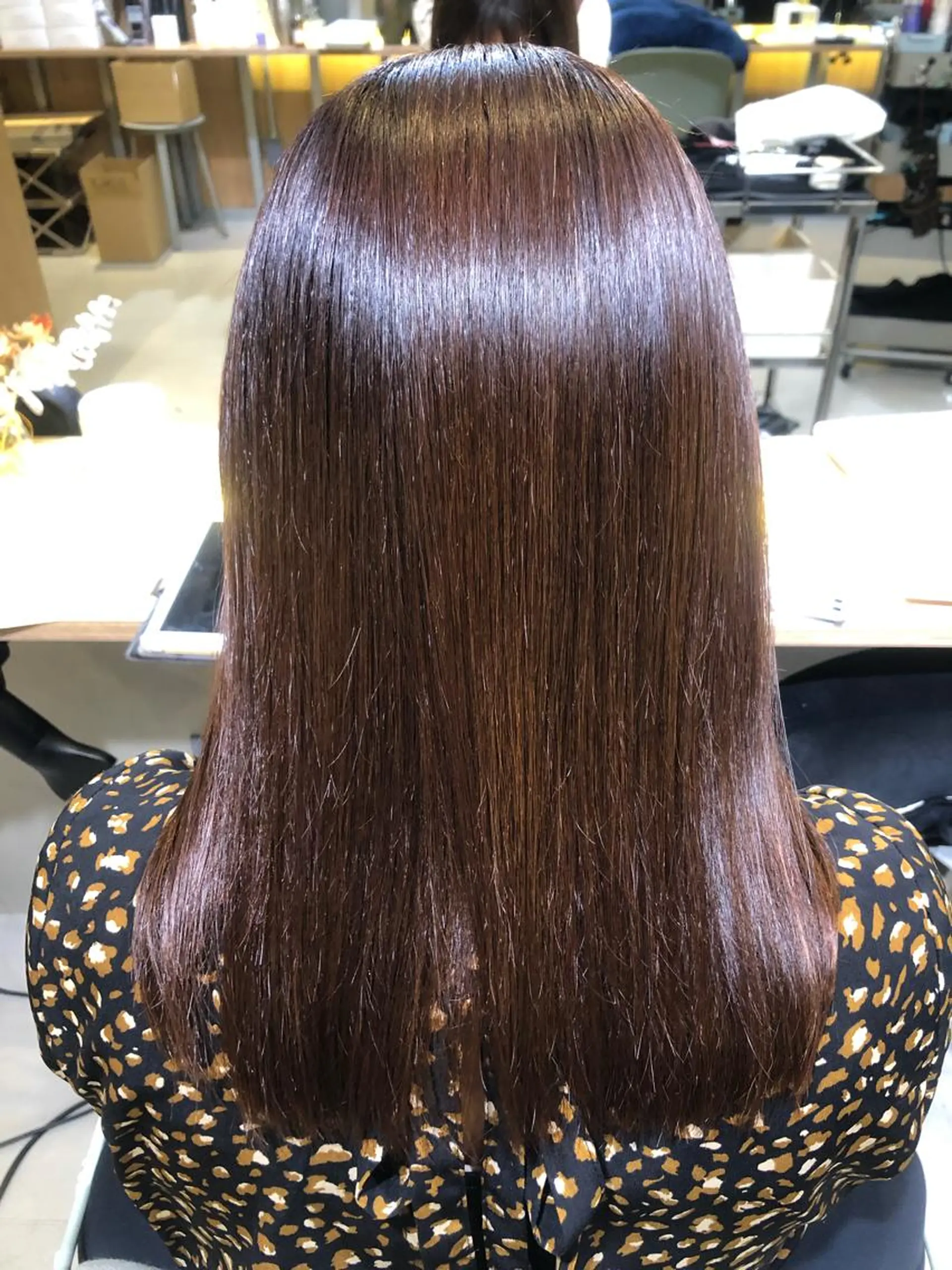 ロング 青木 ありさのヘアスタイル