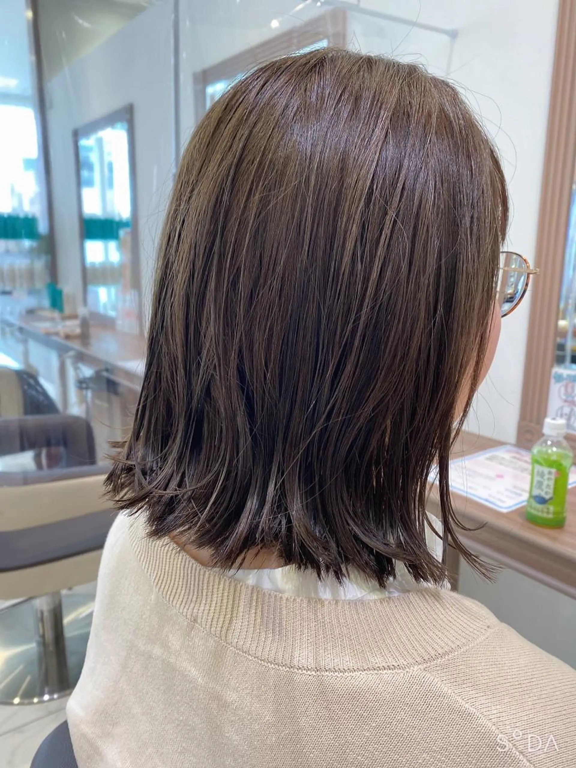 ミディアム カラー パーマ 髪質改善専門💎💫 大滝真也のヘアスタイル