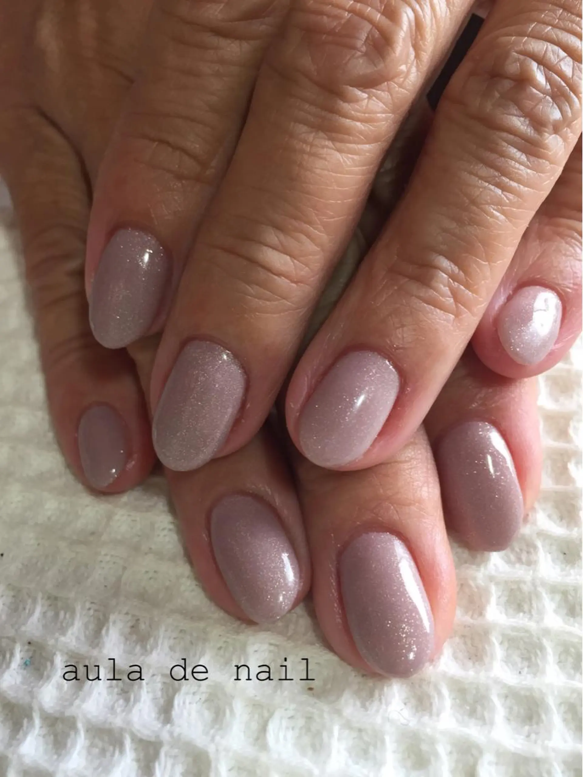 ネイル ワンカラーネイル ハンドケア auladenail アウラデネイルのネイルデザイン