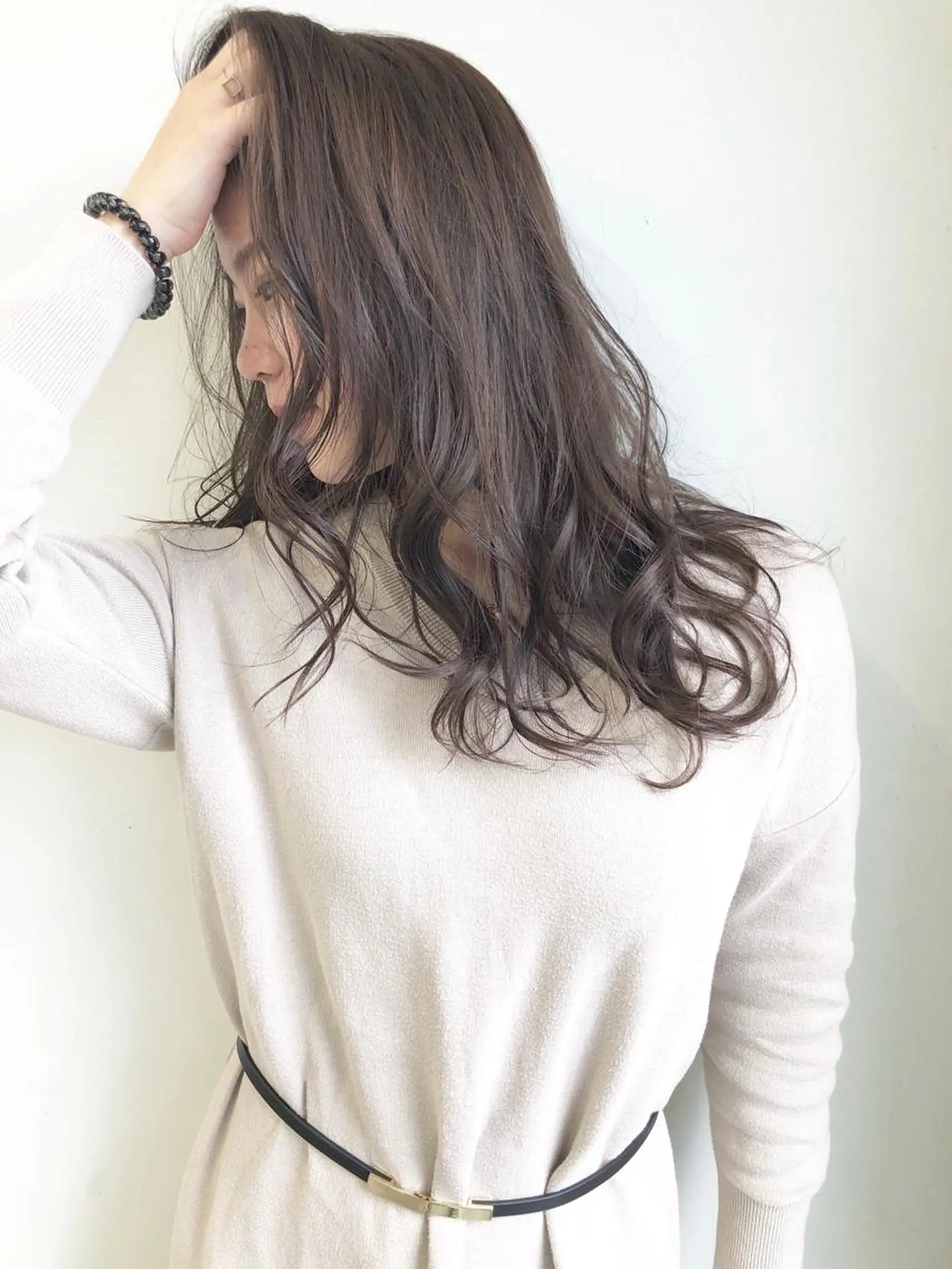 ロング アッシュ 小澤大輔 YOLO hairのヘアスタイル