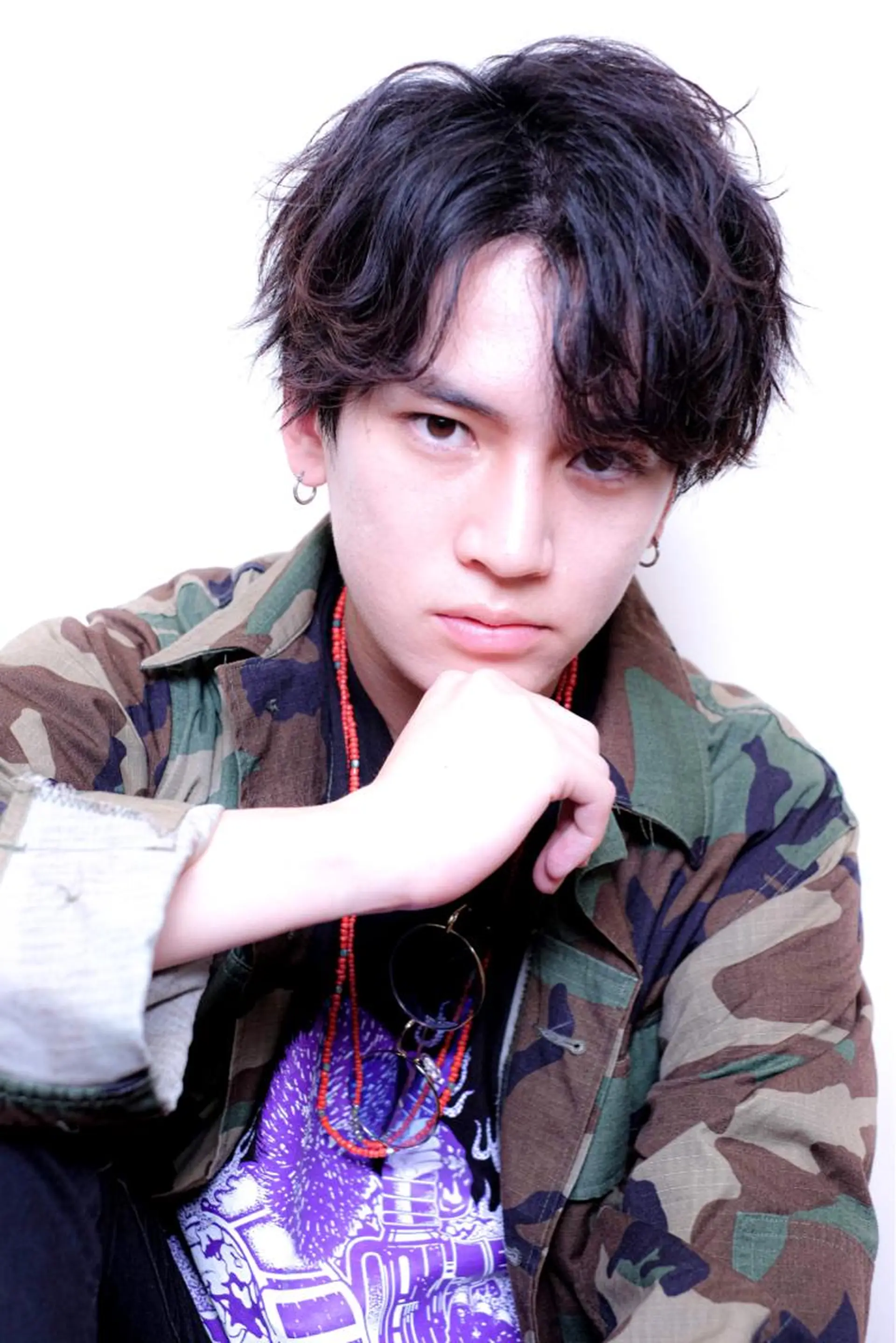 ショート パーマ サトウ レンマのヘアスタイル