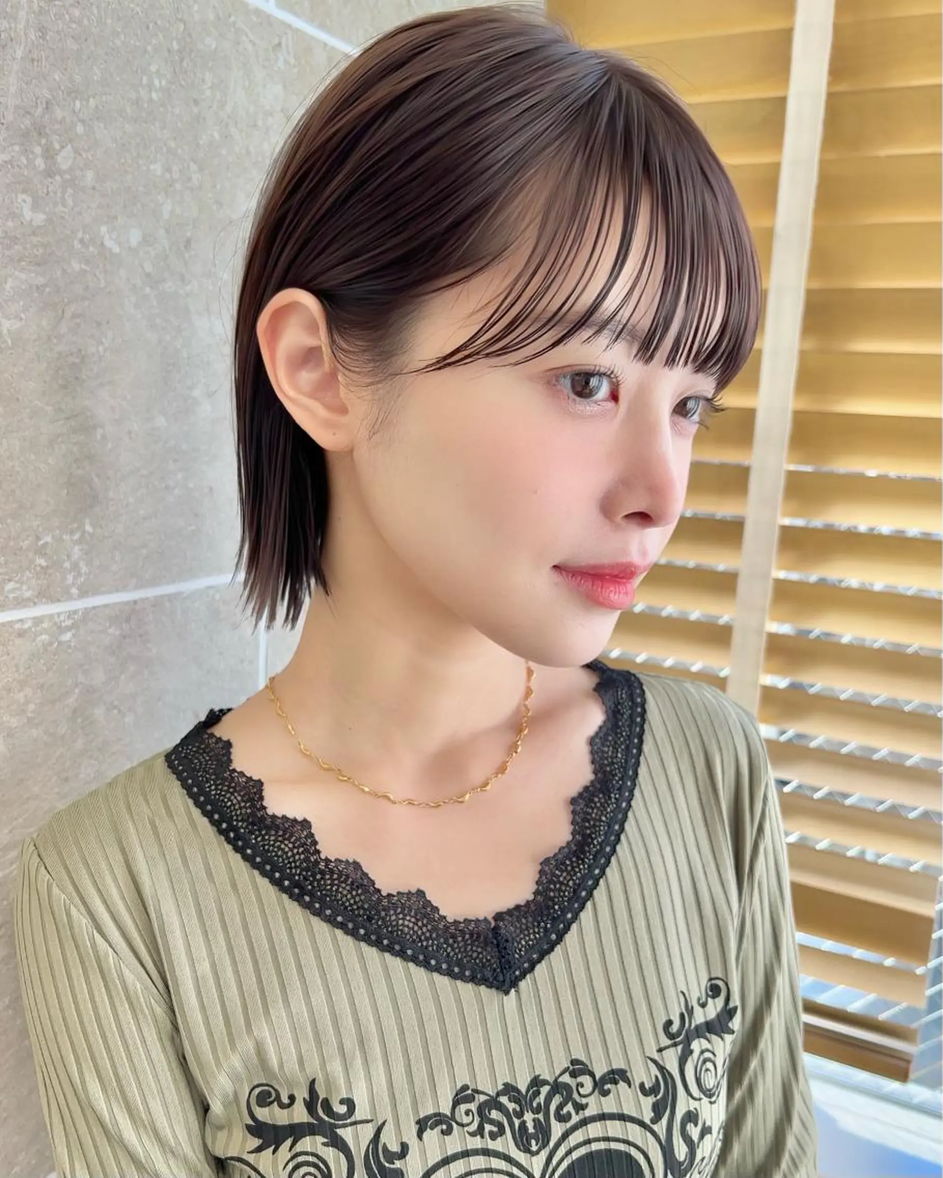 ショート 縮毛矯正、髪質改善 肘以上無料のヘアスタイル