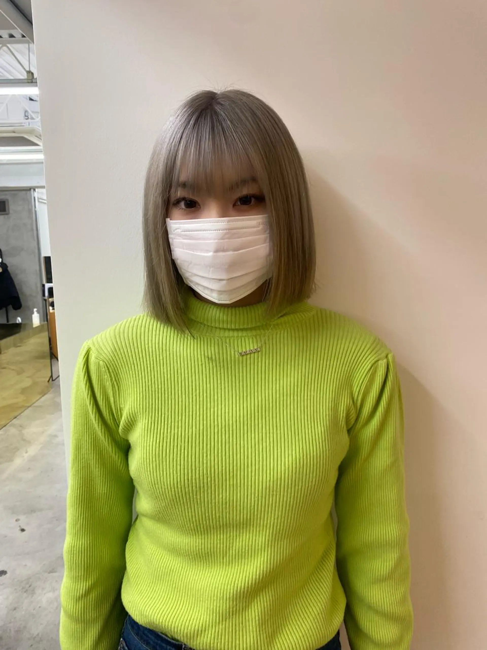 ショート カラー バレイヤージュ ブリーチ ケアブリーチ デザインカラー ダブルカラー 無料カットモデル募集 🌱ひょうがのヘアスタイル