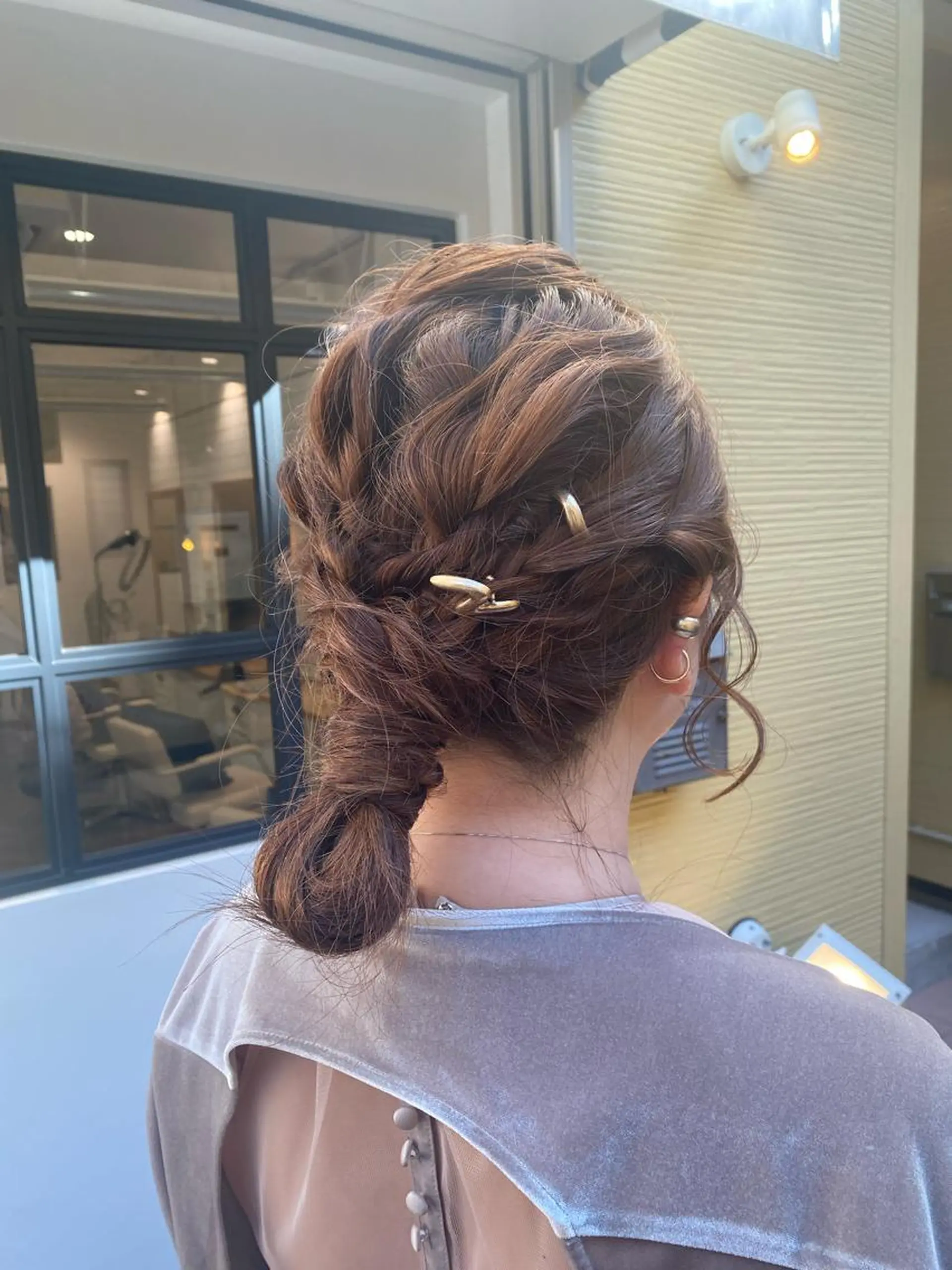 ミディアム ヘアアレンジ Minami .のヘアスタイル