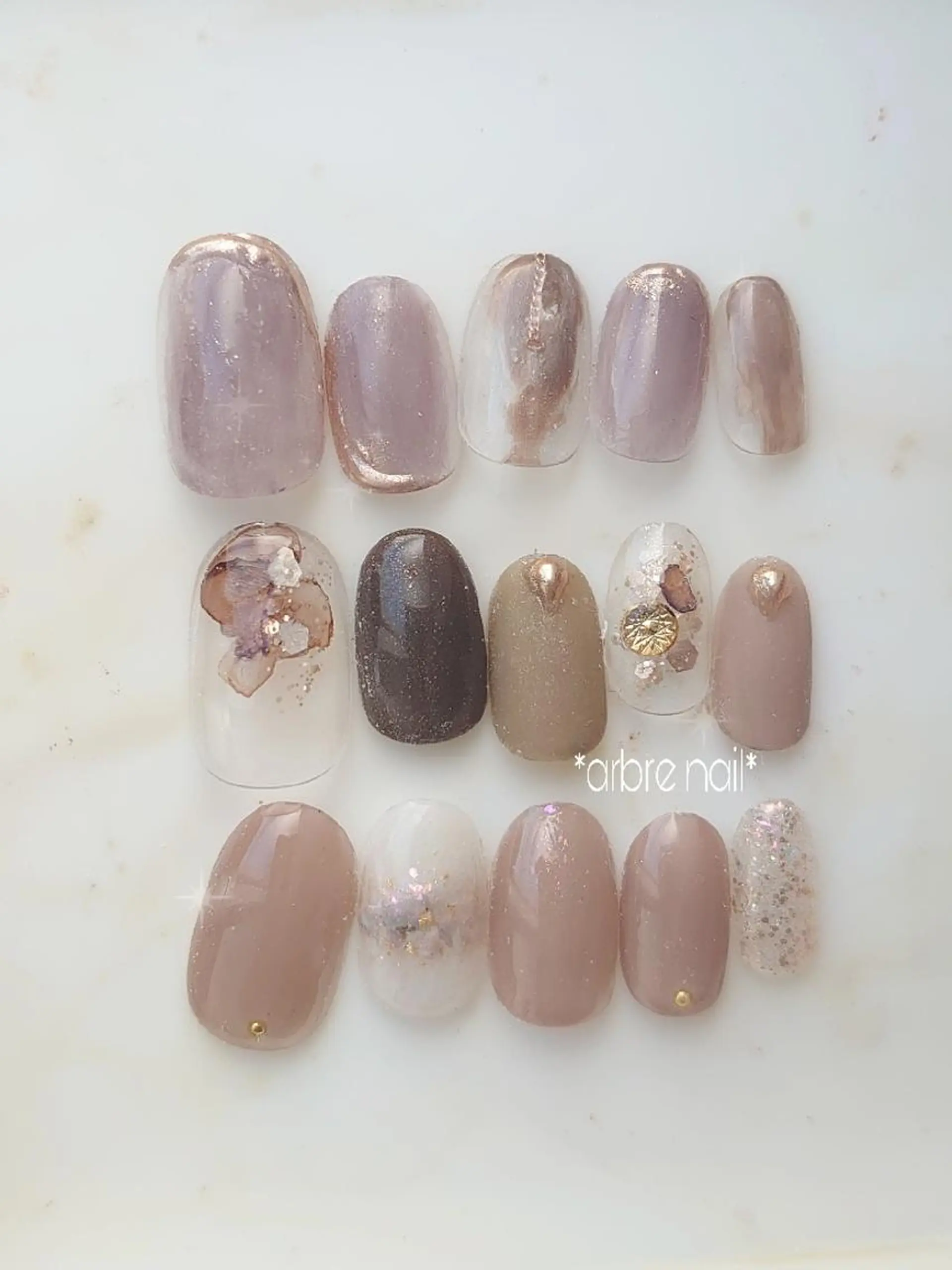 ネイル *arbre nail*.アーブルネイル所属・✯.。 arbre nail 。✯.のネイルデザイン