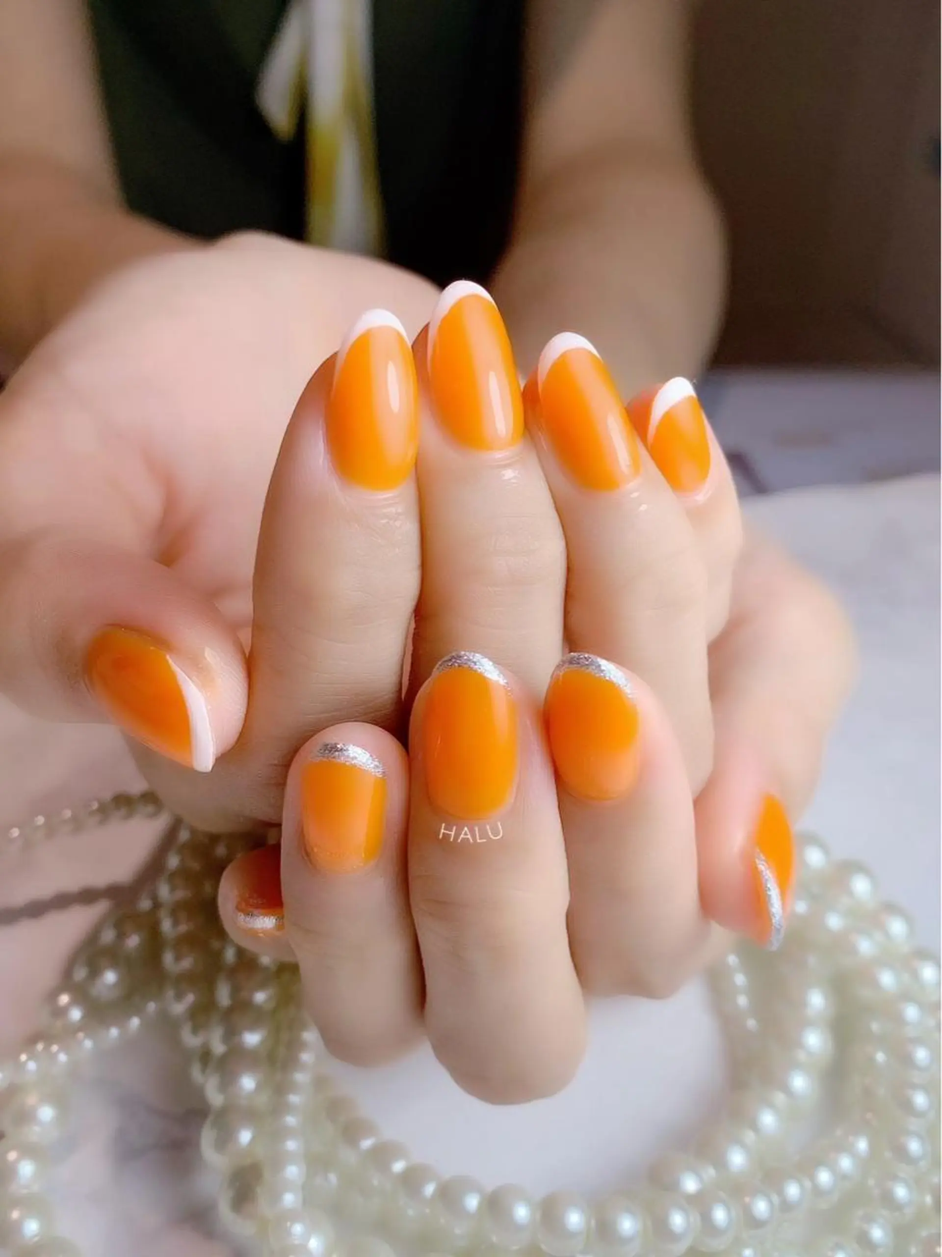 ネイル フレンチネイル HALU ハルのネイルデザイン