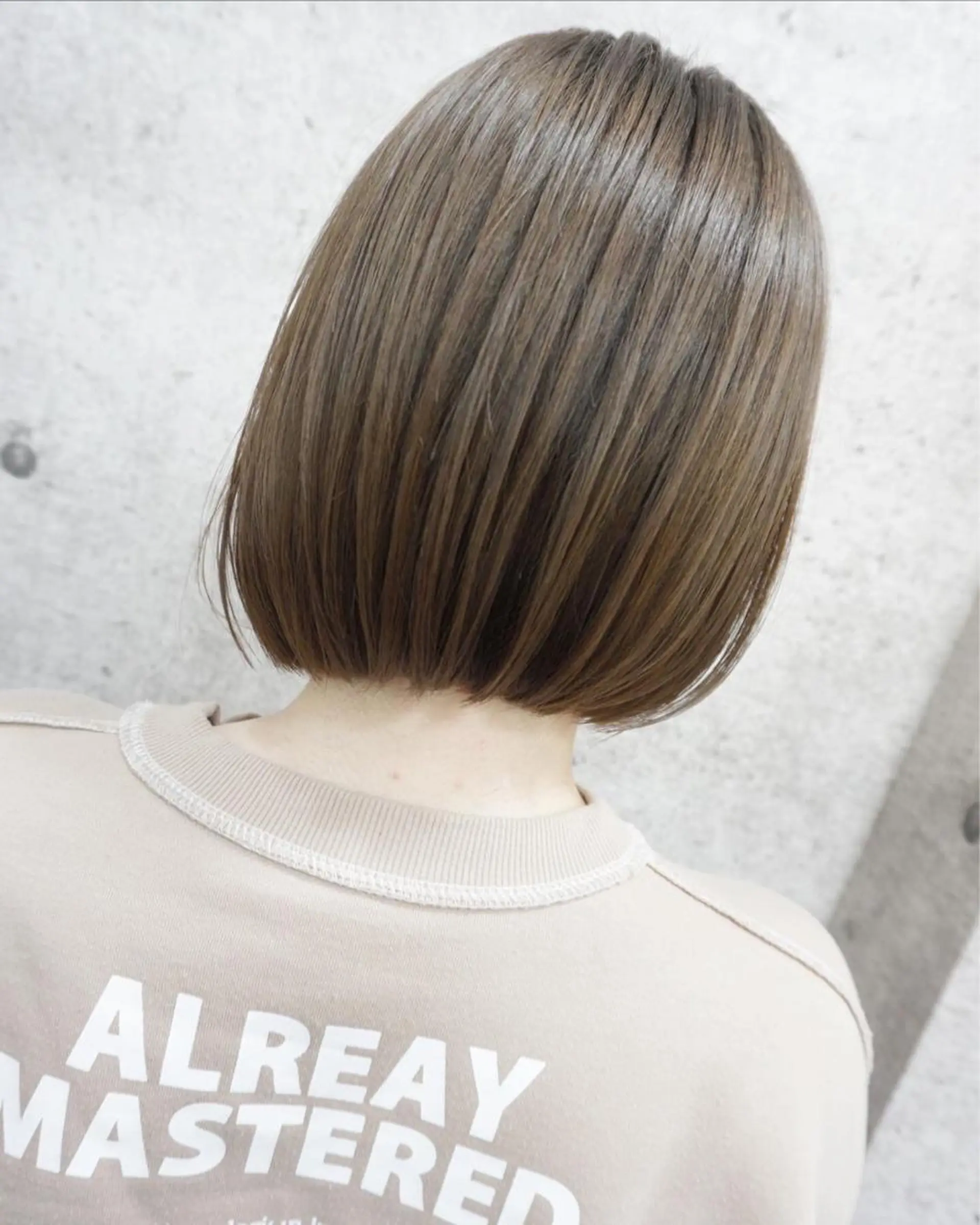 ショート ボブ カット ヘアカラー トリートメント hair teria ryu 大塚のヘアスタイル