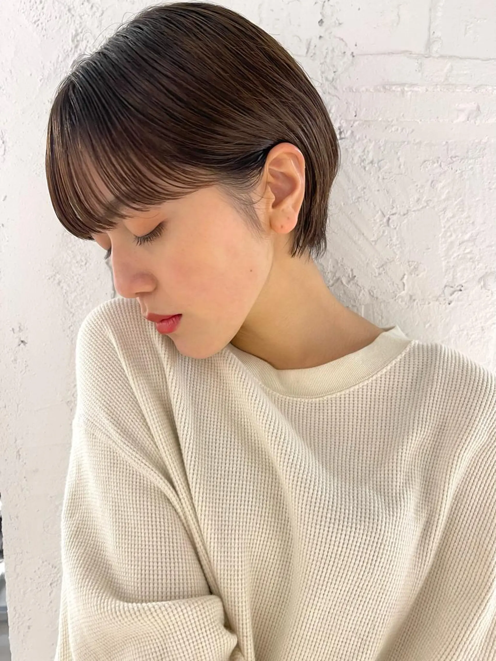 ショート カット ヘアカラー トリートメント 川本 裕🌿のヘアスタイル