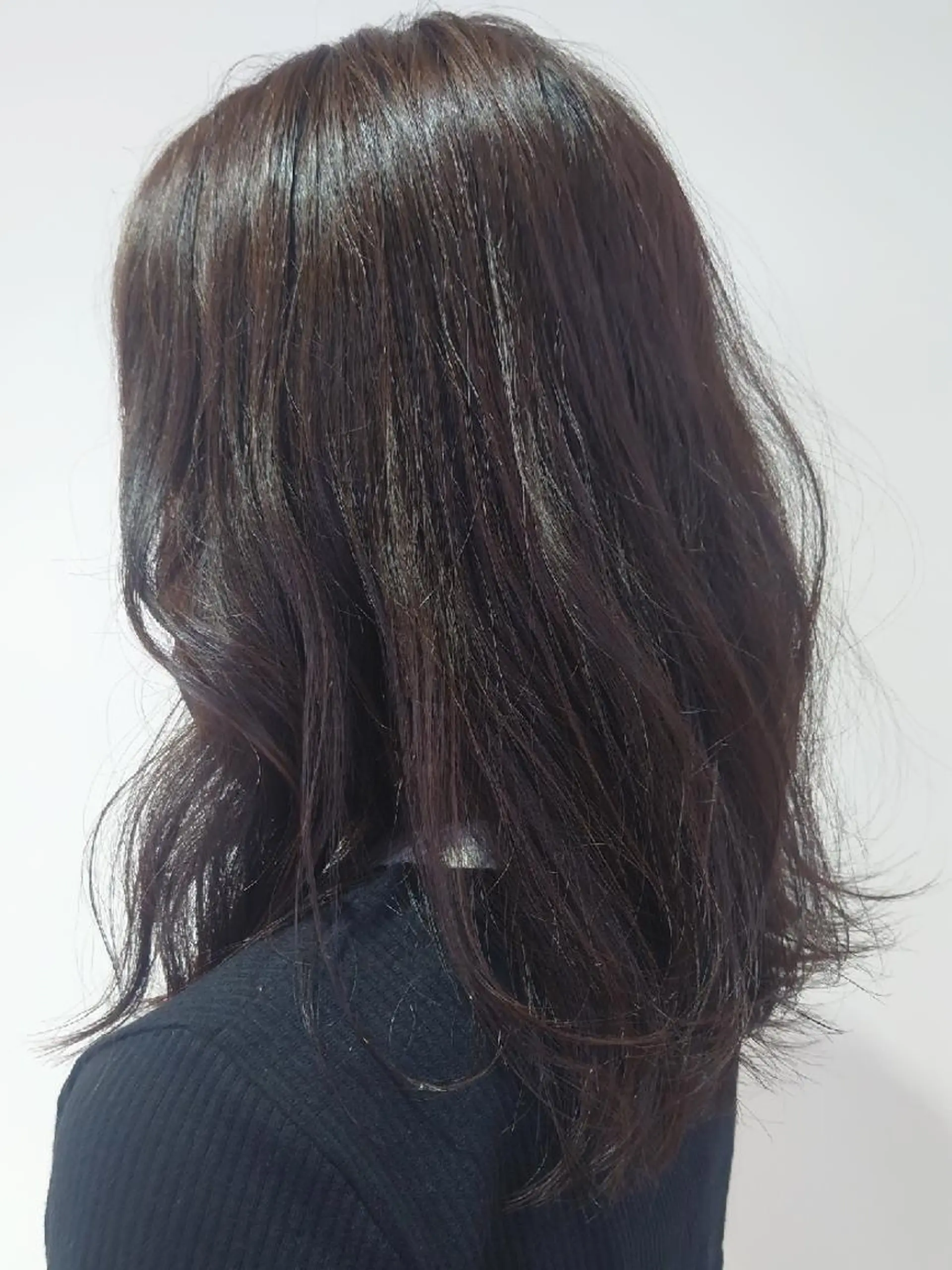 セミロング カラー ヘアアレンジ ブリーチ ブラウンカラー 透明感カラー ブリーチなしカラー 田中将平【 サロンマネージャー】のヘアスタイル