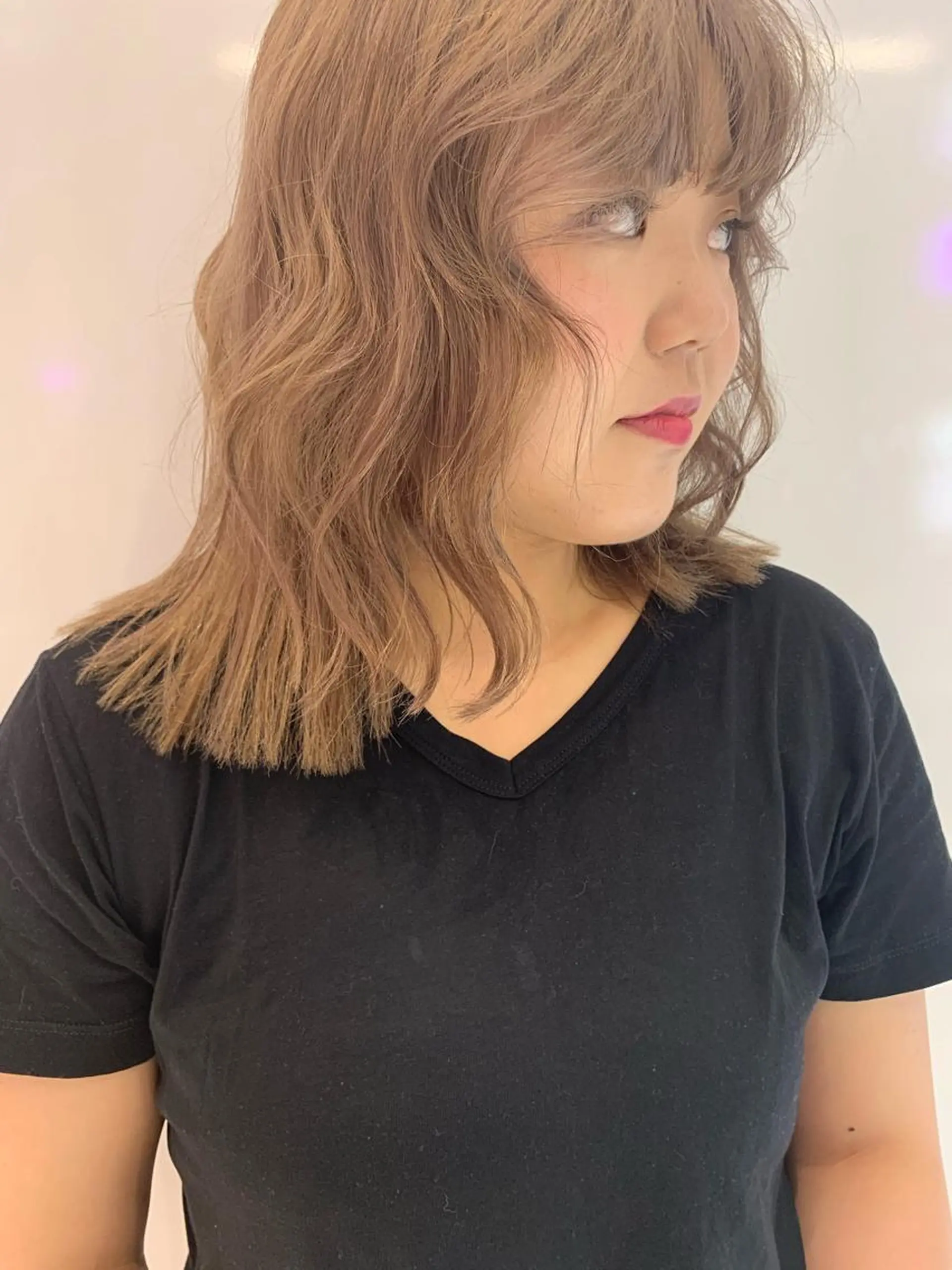 ミディアム カラー カット ヘアカラー トリートメント share salon JAM 吉祥寺所属・レイヤー/ブリーチ HIKARU ♡のヘアスタイル