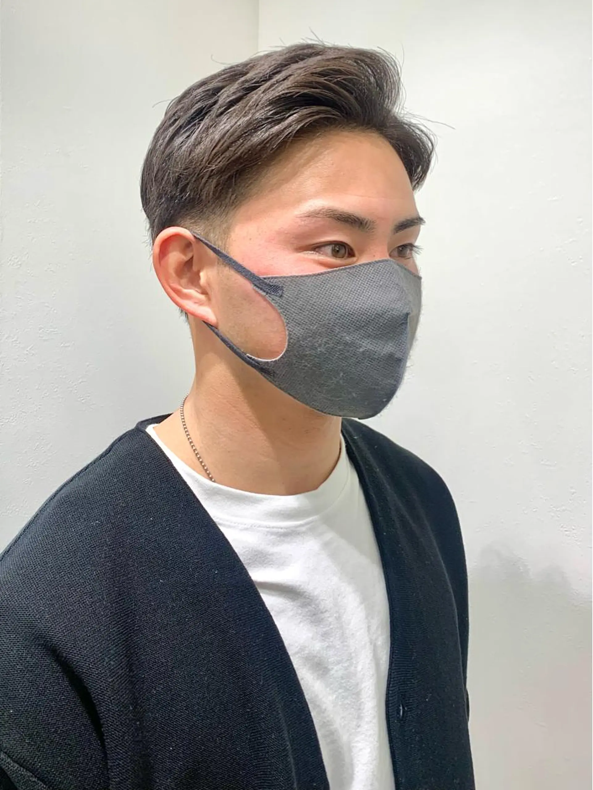 ショート メンズ レイヤー ハイトーン 暖色⭐︎KANAKOのヘアスタイル