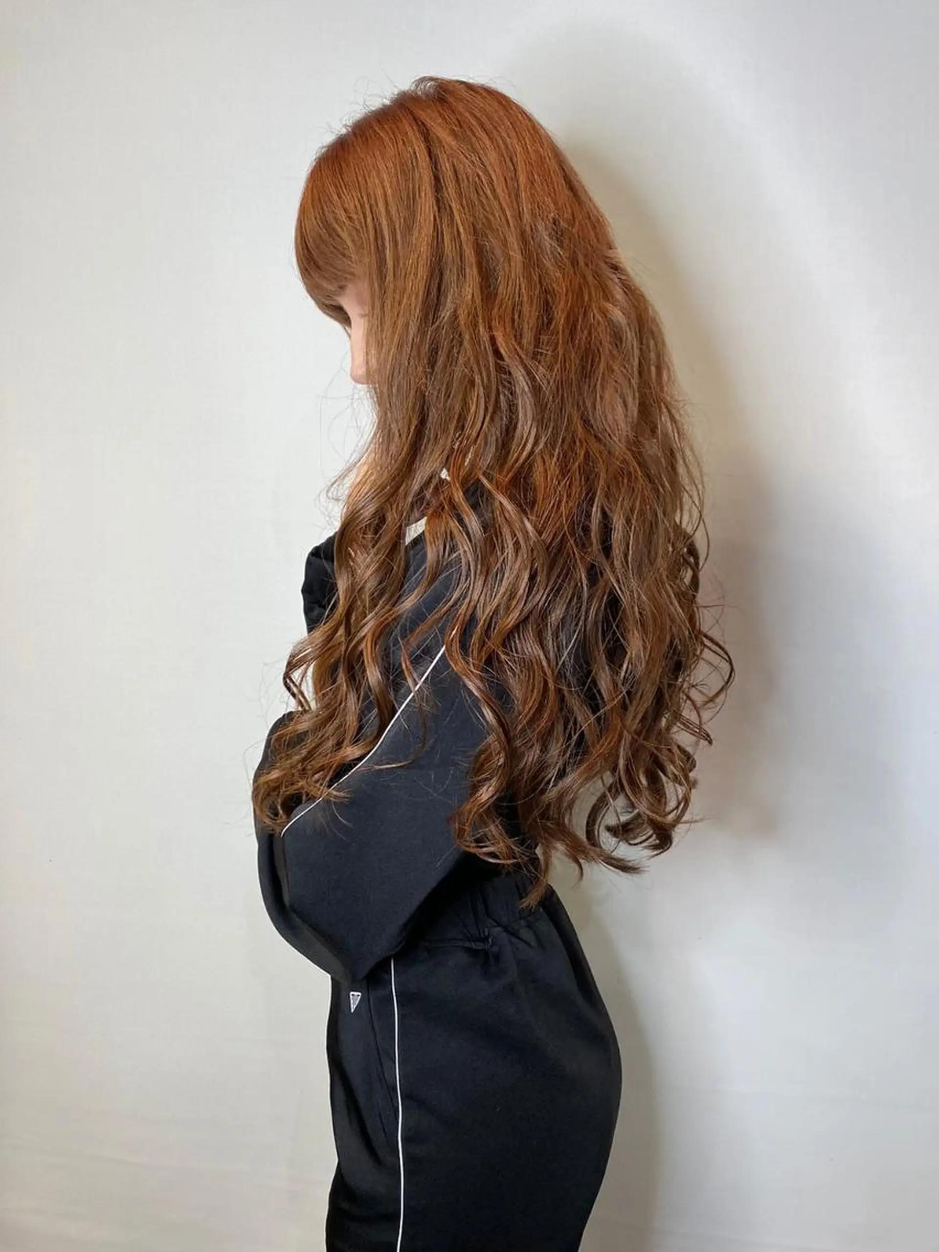 ロング カラー シールエクステ エクステ ロング 韓国カラー/エクステ carryのヘアスタイル