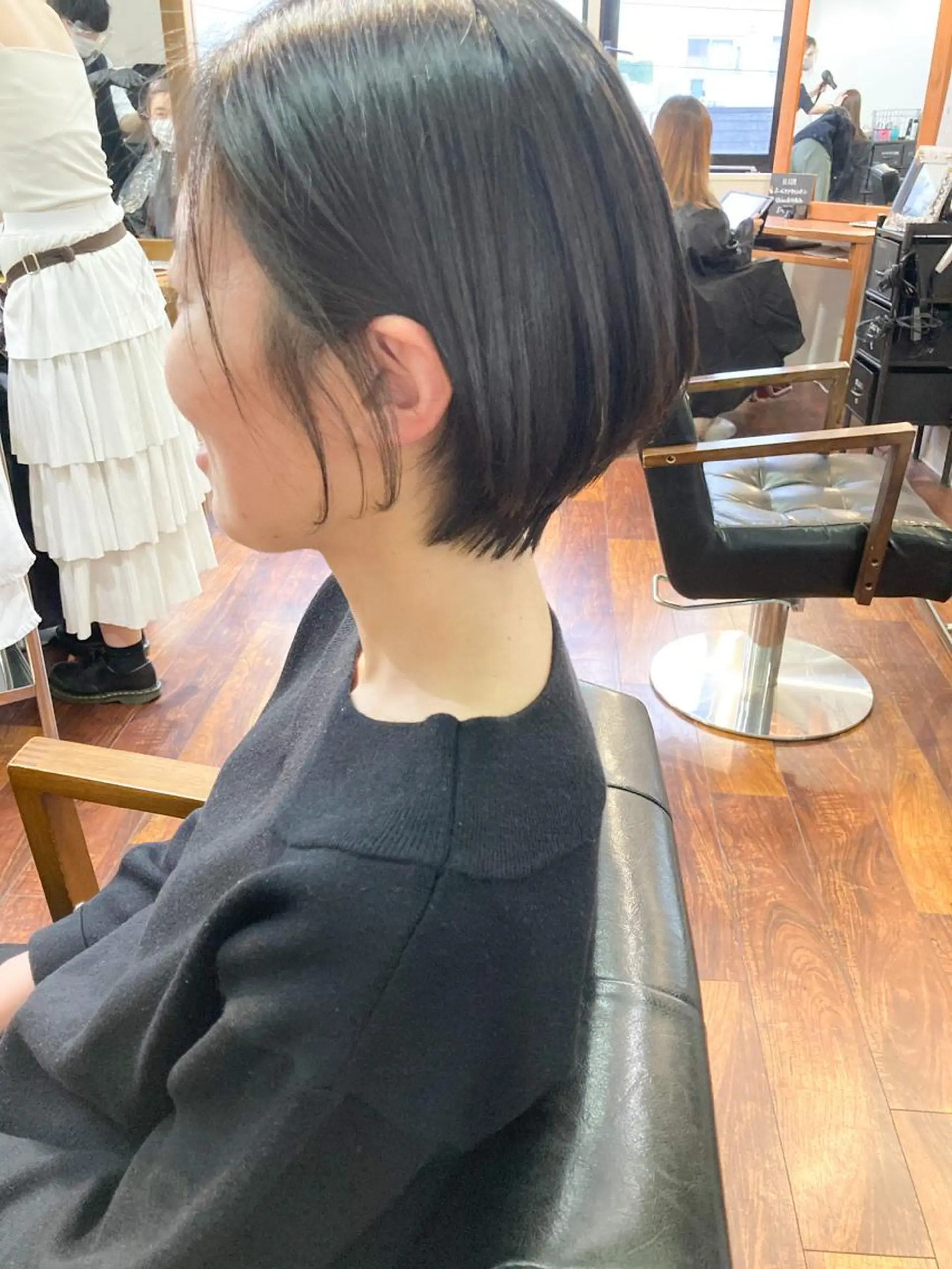 ショート カット ヘアカラー トリートメント 小木曽智美 /ボブ/ショートのヘアスタイル