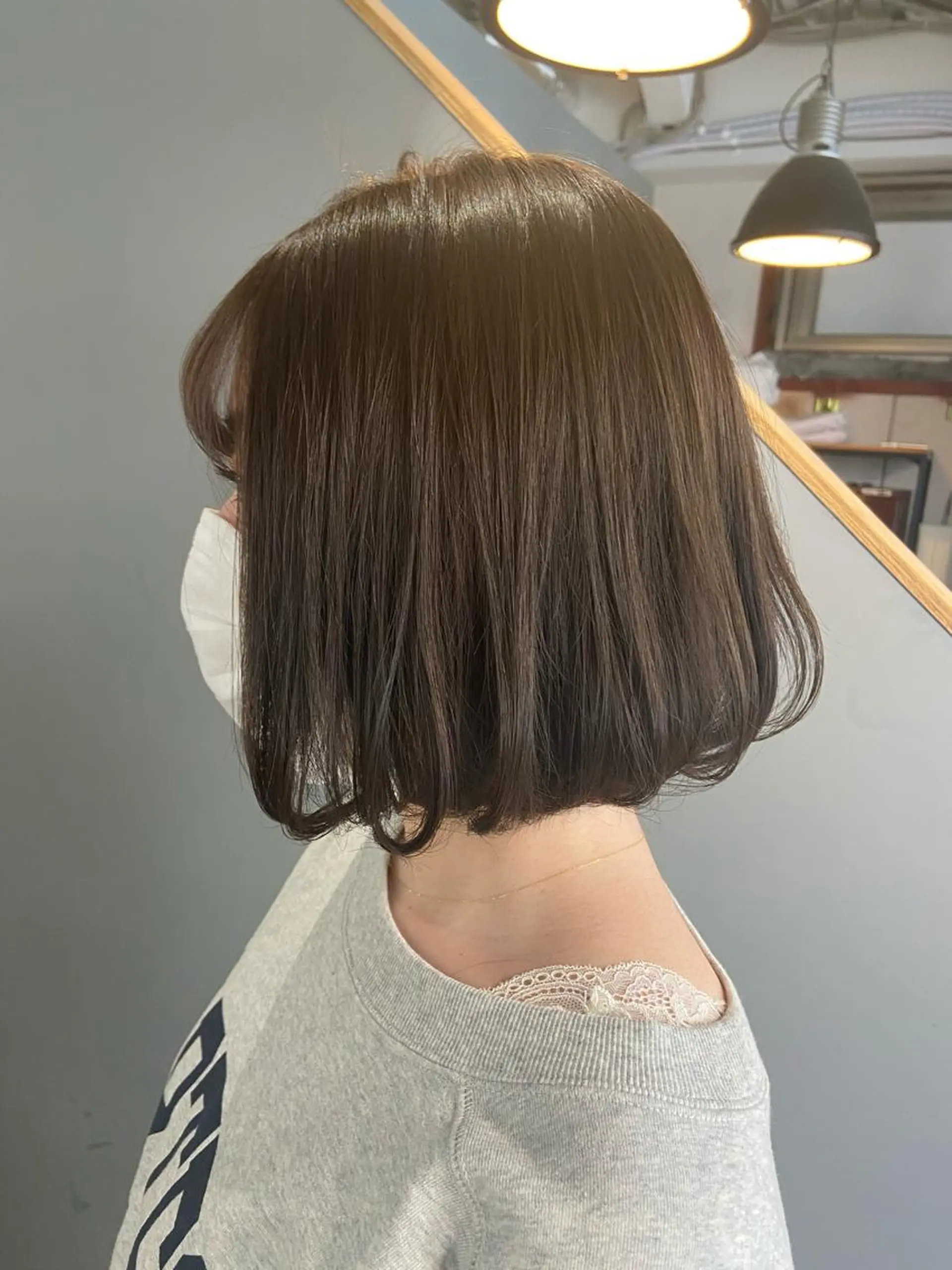 ミディアム 切りっぱなしボブ ボブ タンバルモリ NATSUKI 🌙のヘアスタイル