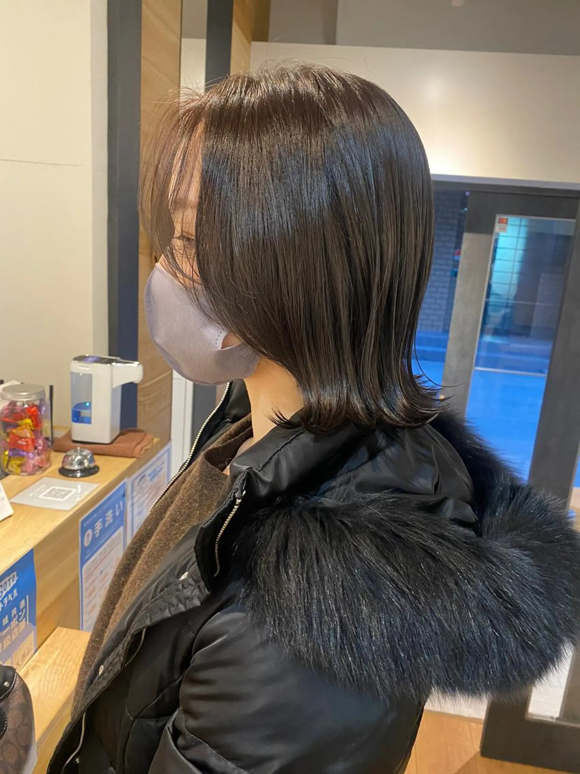 ミディアム カラー newi京橋 【sachi】のヘアスタイル