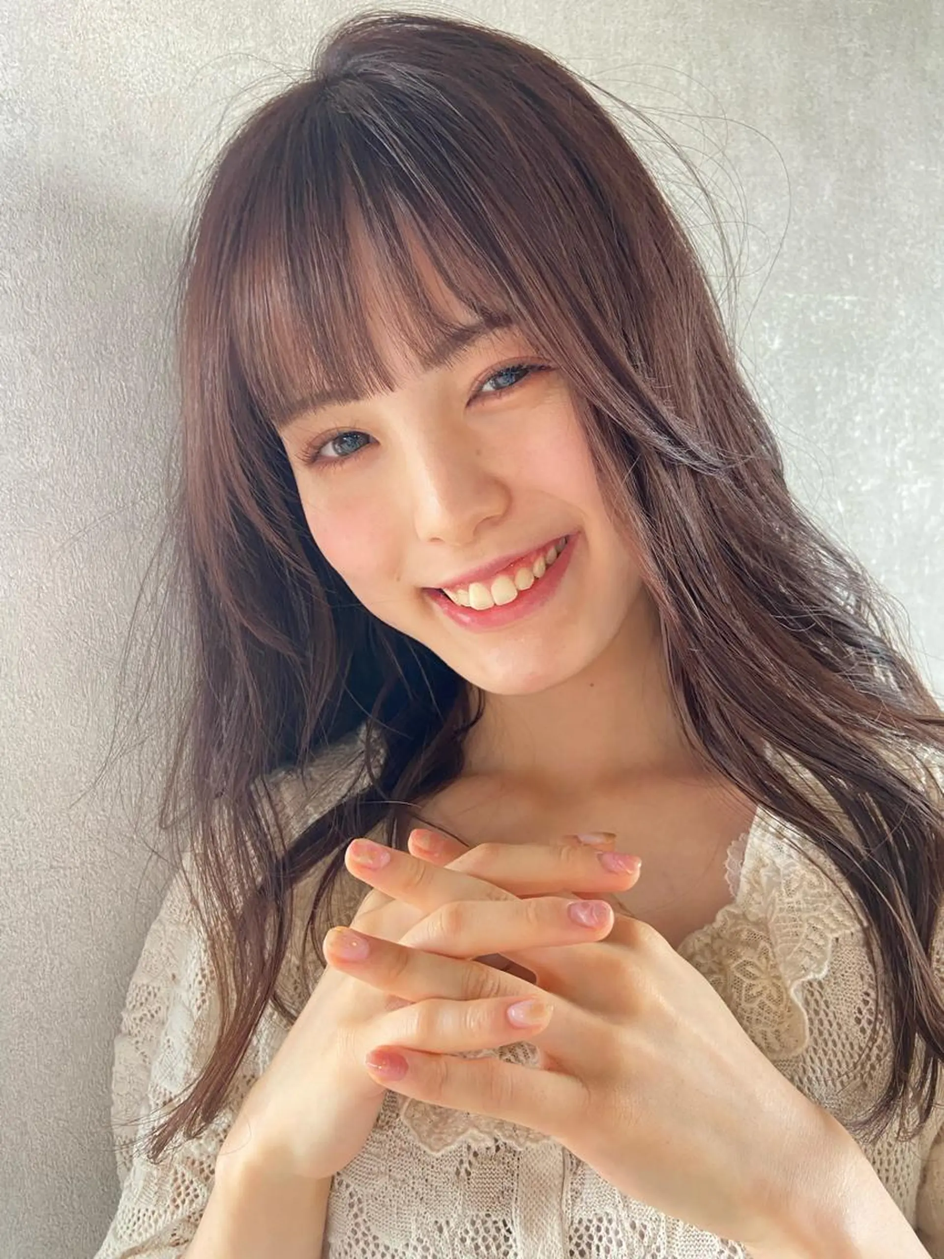 ロング カラー ブラウンカラー ピンクカラー ピンクブラウン lico hair&relaxation所属・lico 栁 詩音のマツエク・マツパデザイン