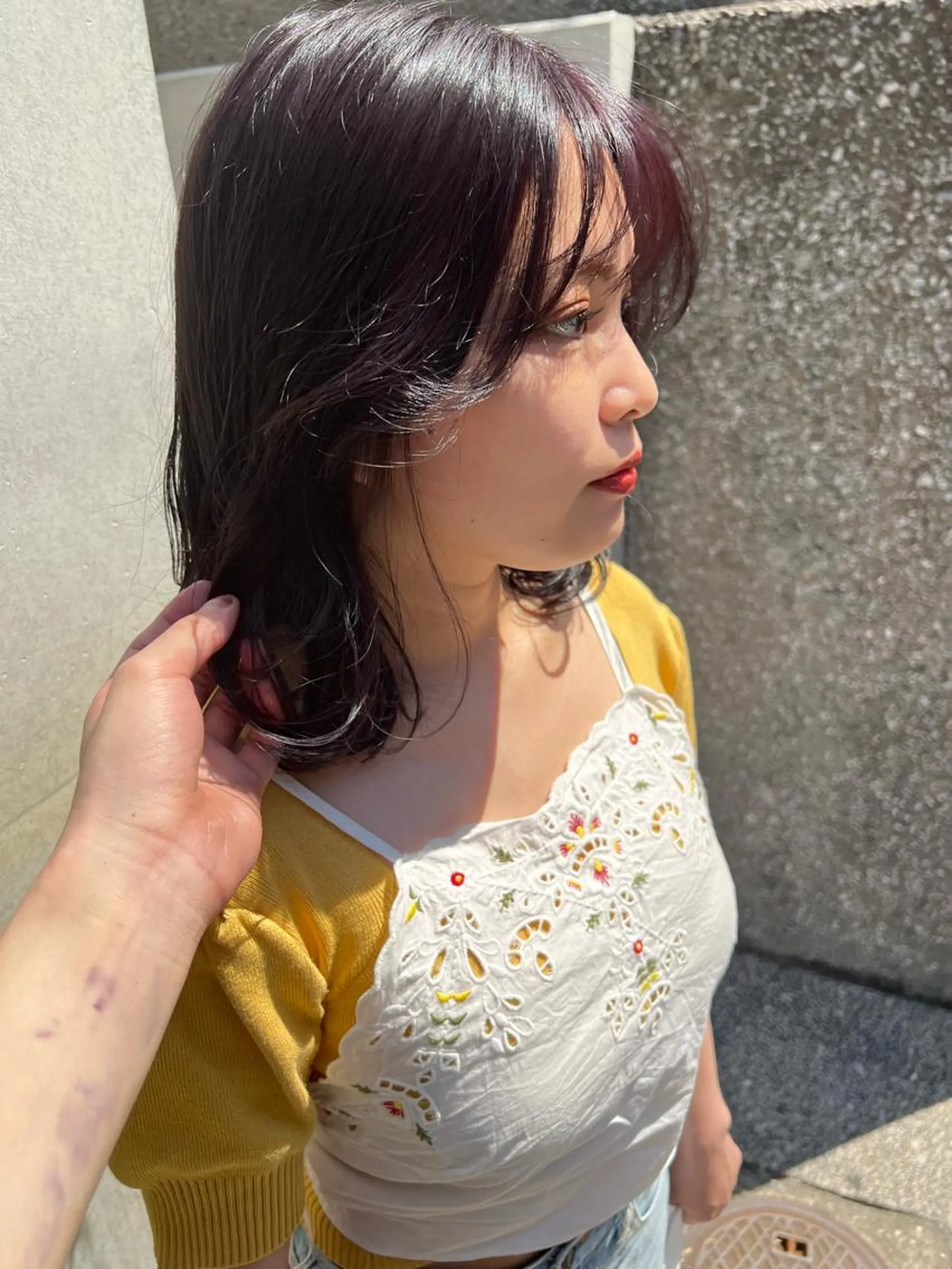 カラー NERO 松井 隆人のヘアスタイル