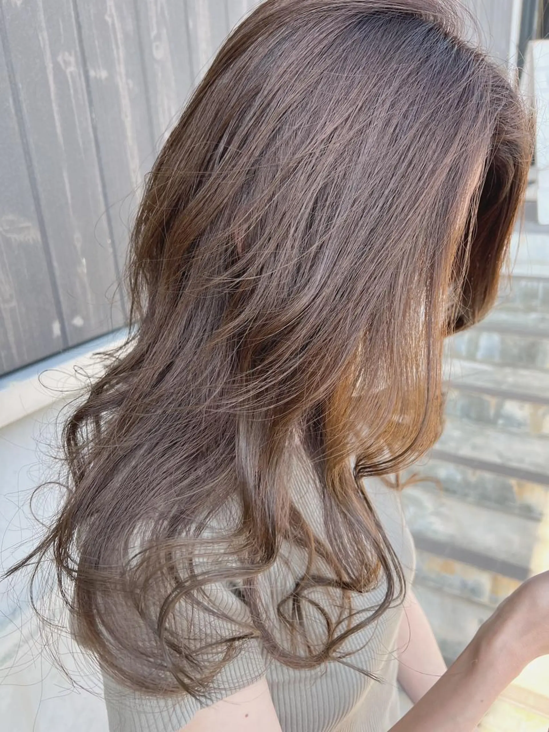 ロング カラー カット ヘアカラー トリートメント umi所属・NAKAGAWA YUICHIのヘアスタイル